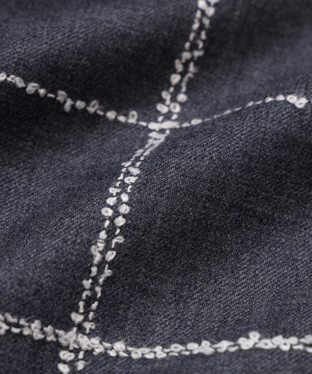 ウールチェックパンツ