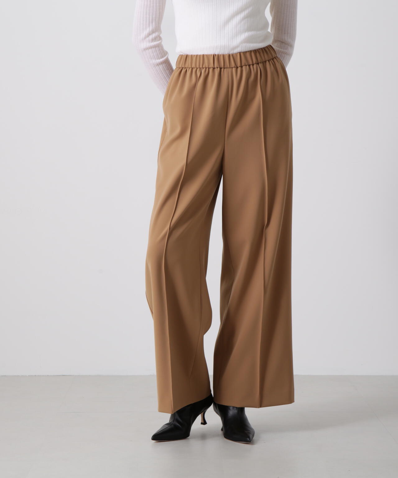 ダブルクロスドロストパンツ