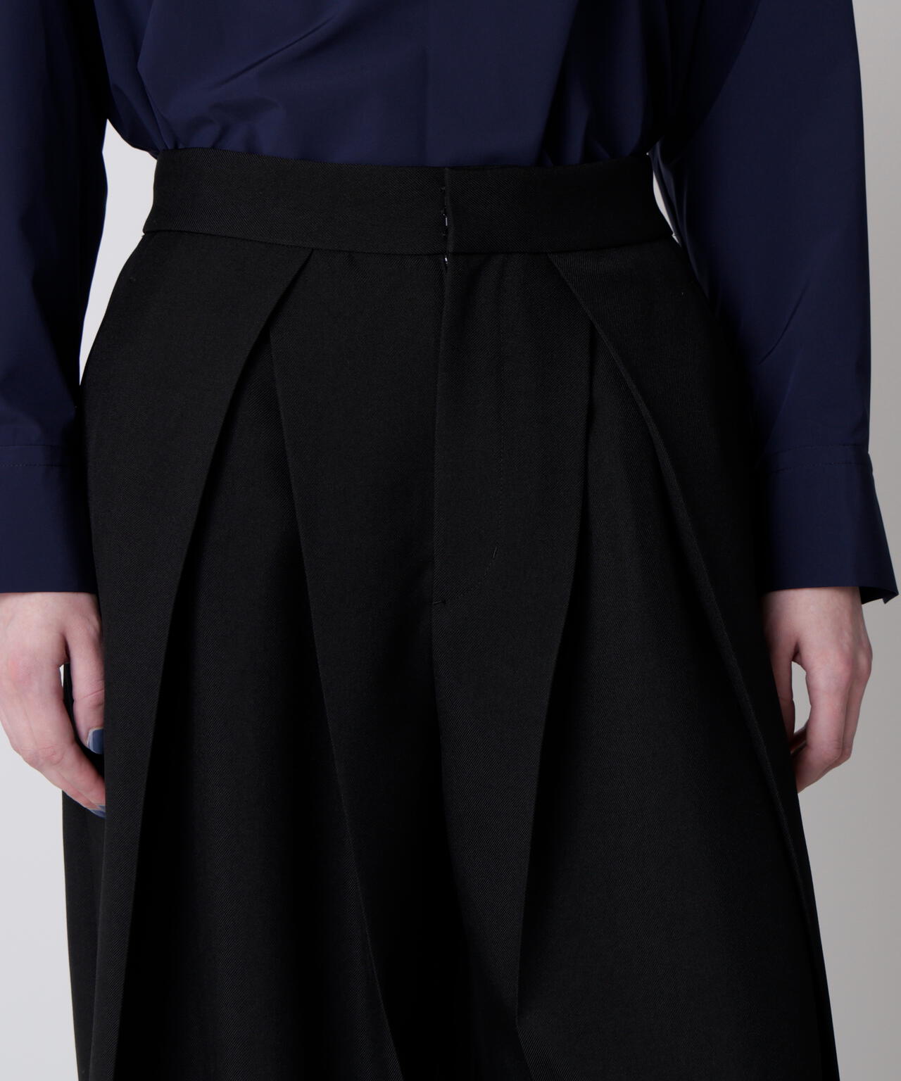 【VERY 10月号掲載商品】ダブルクロスタックパンツ