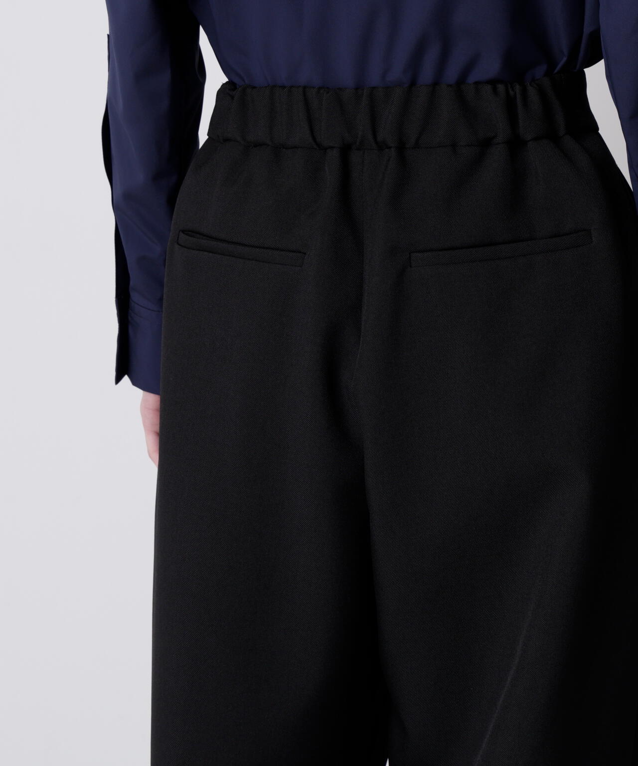 【VERY 10月号掲載商品】ダブルクロスタックパンツ