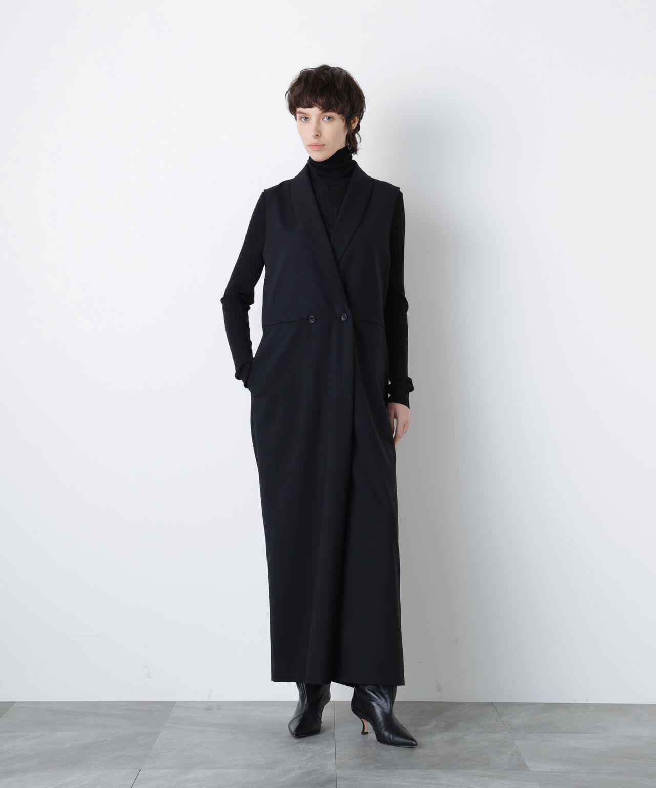 【GISELe 10月号掲載商品】タキシードオールインワン