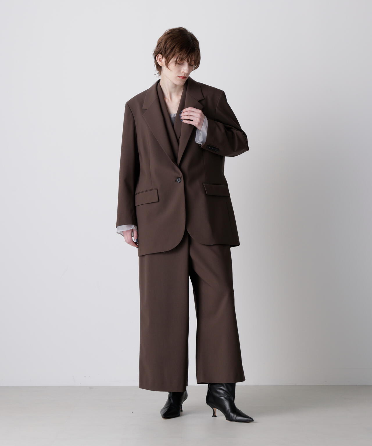 【GISELe 10月号掲載商品】タキシードオールインワン