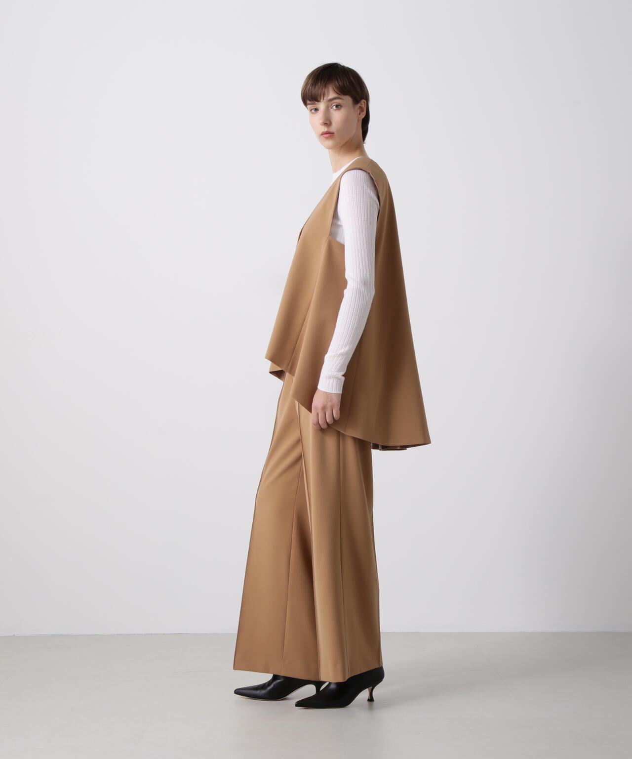 【美的 10月号掲載商品】ダブルクロスジレ