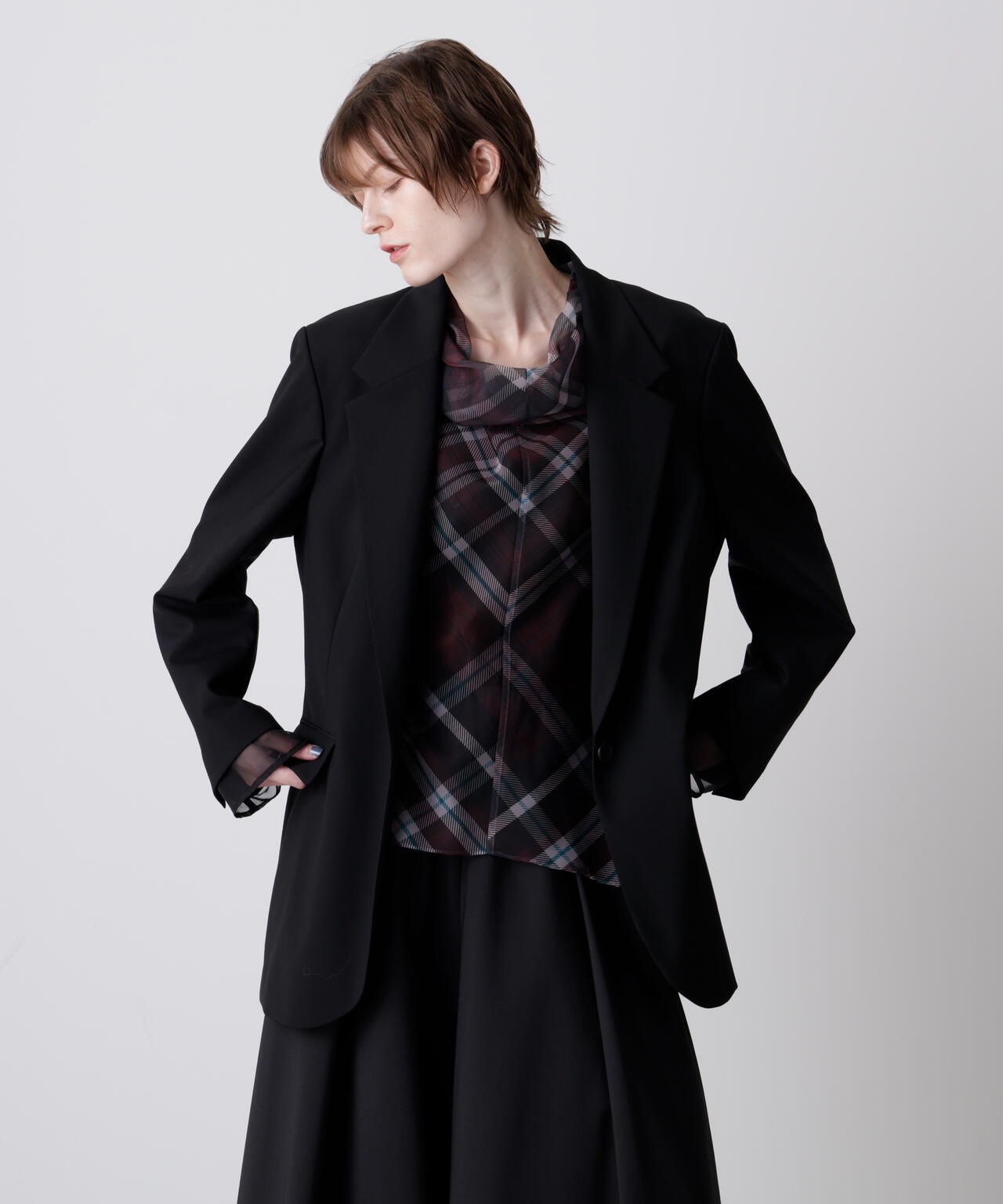 【GISELe Oggi 12月号掲載商品】レイヤードブレザー