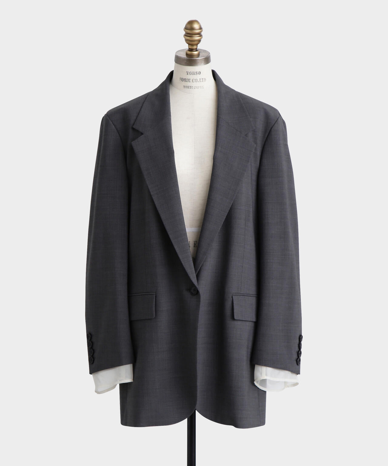 【GISELe Oggi 12月号掲載商品】レイヤードブレザー