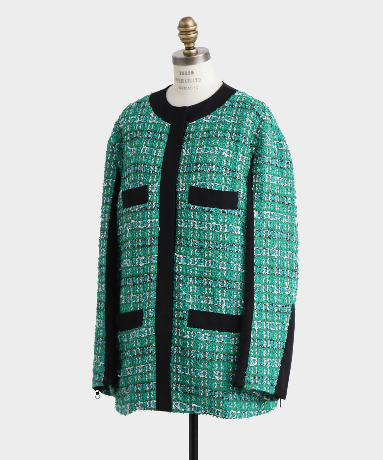 LINTONツイードジャケット