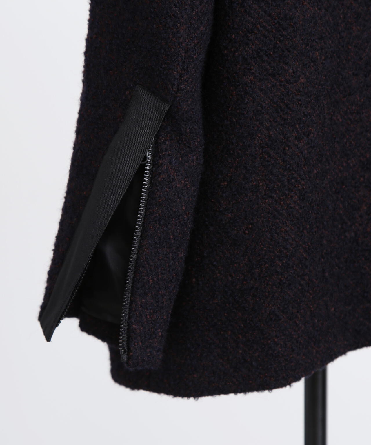 ループヘリンボーンツイードジャケット