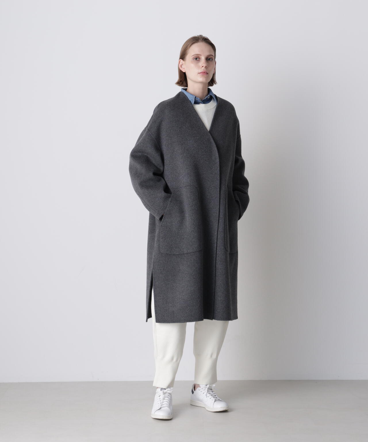 ウールリバーコート