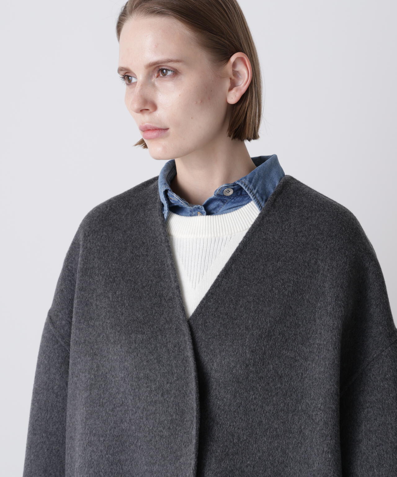 ウールリバーコート