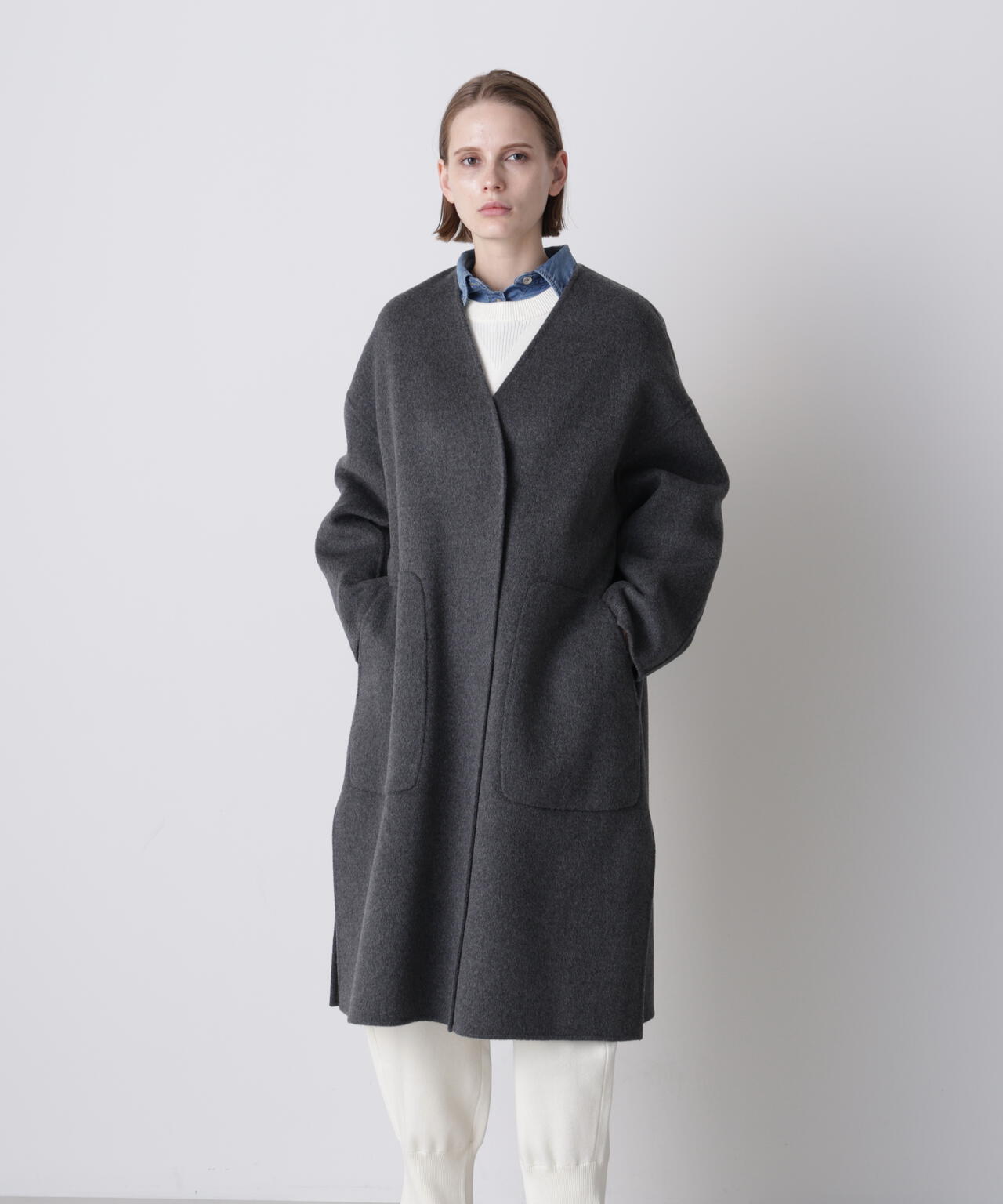 ウールリバーコート