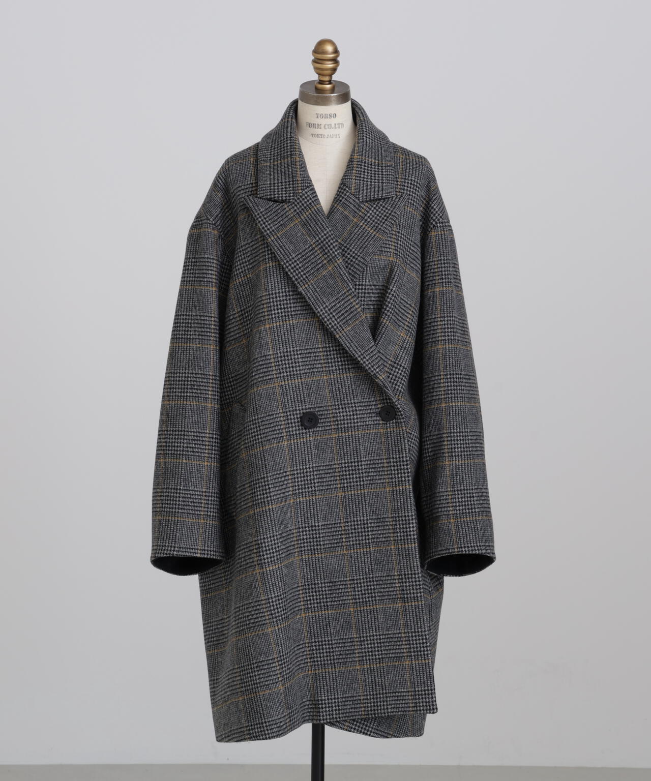 ウールチェックコート | hLM（エイチエルエム） ｜【公式】通販mix