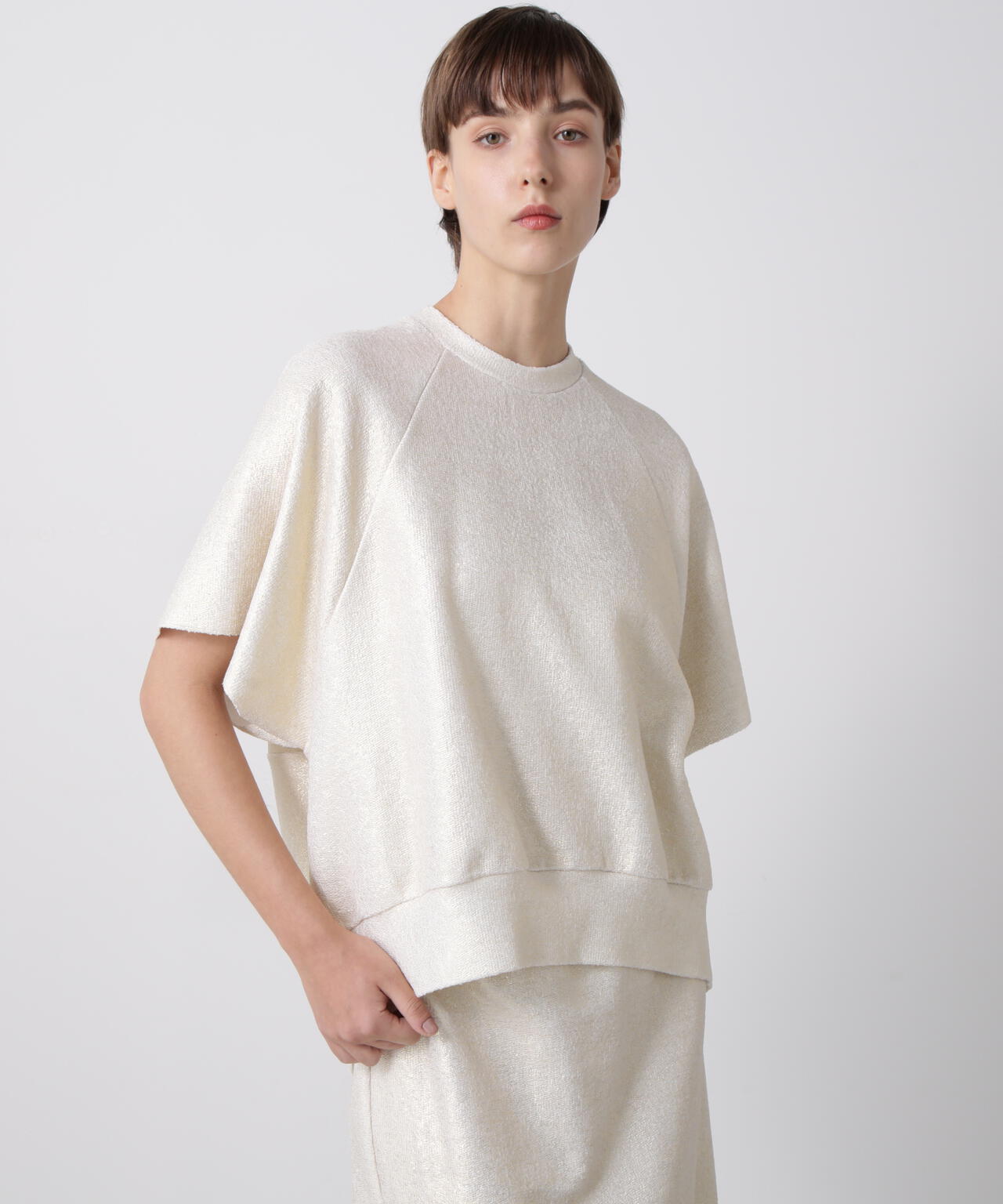 ♾はたえみ♾ 箔プリントカットソー | hLM（エイチエルエム） ｜【公式】通販