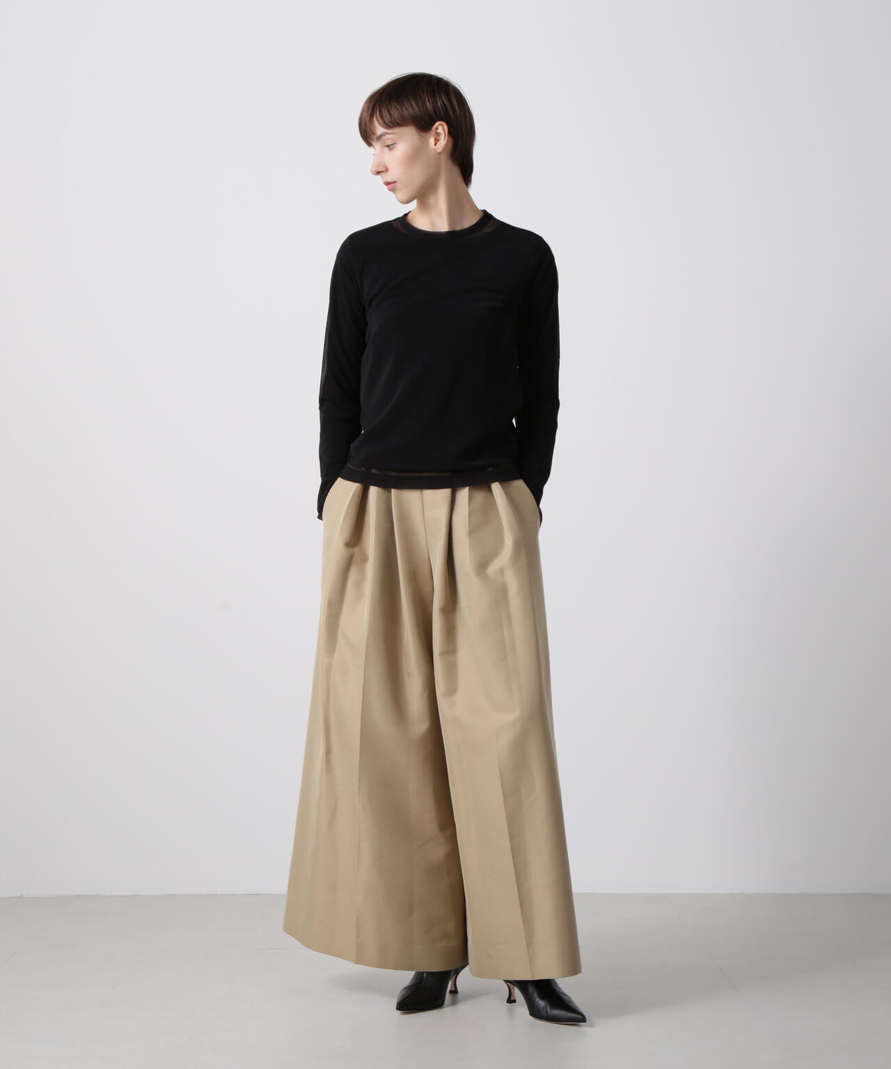 シアーレイヤードＴシャツ