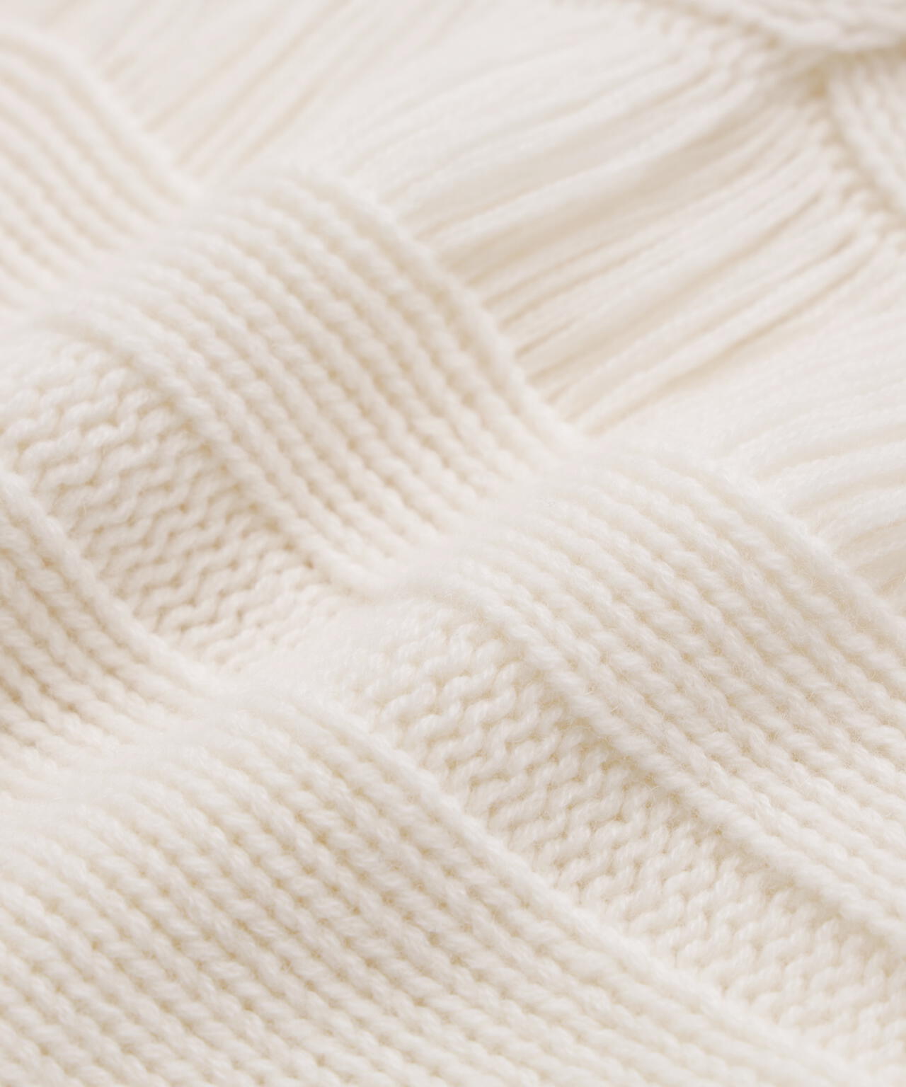 美品◇Max Mara最高級白タグ⁄ケーブルニット ⁄カシミヤ混◇ボレロ