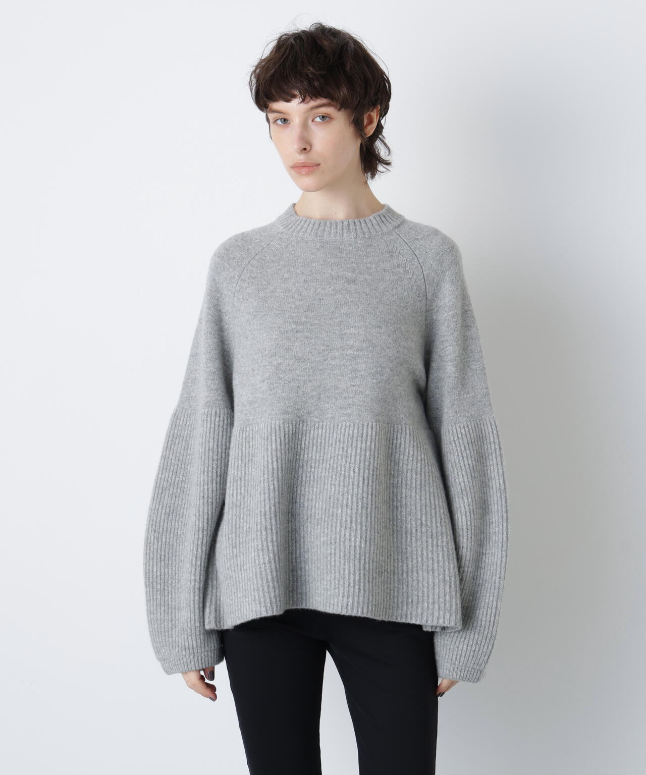 新品】イッセイミヤケ　セーターWOOL SHELL KNIT グレー　KO340 7505270112-020_SUB.jpg?v=