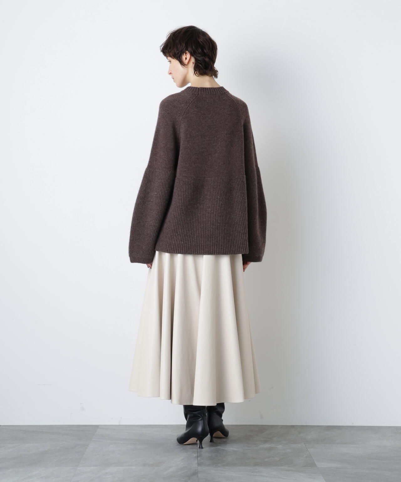 ウールカシミヤニット