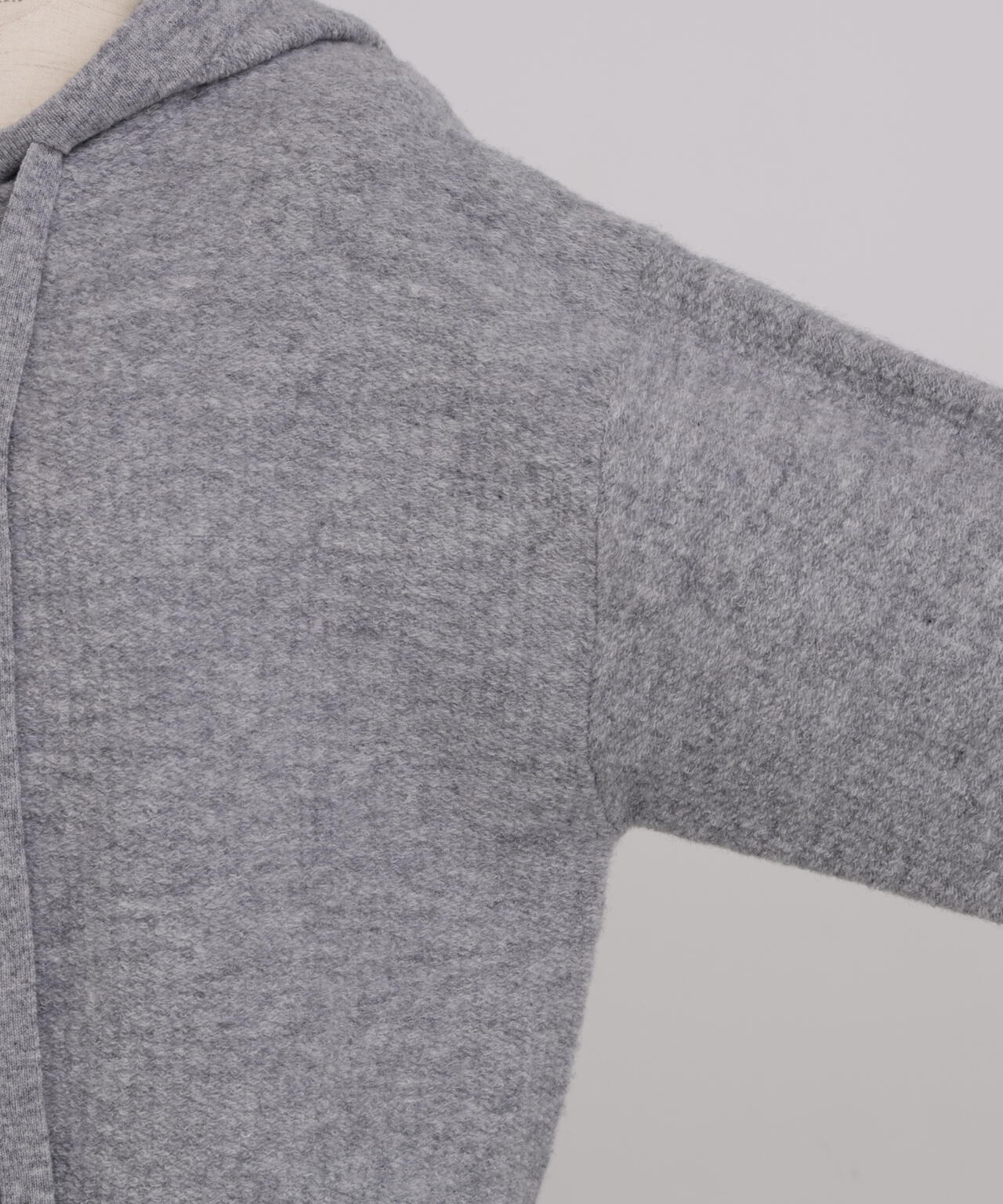 パイルニットフーディー