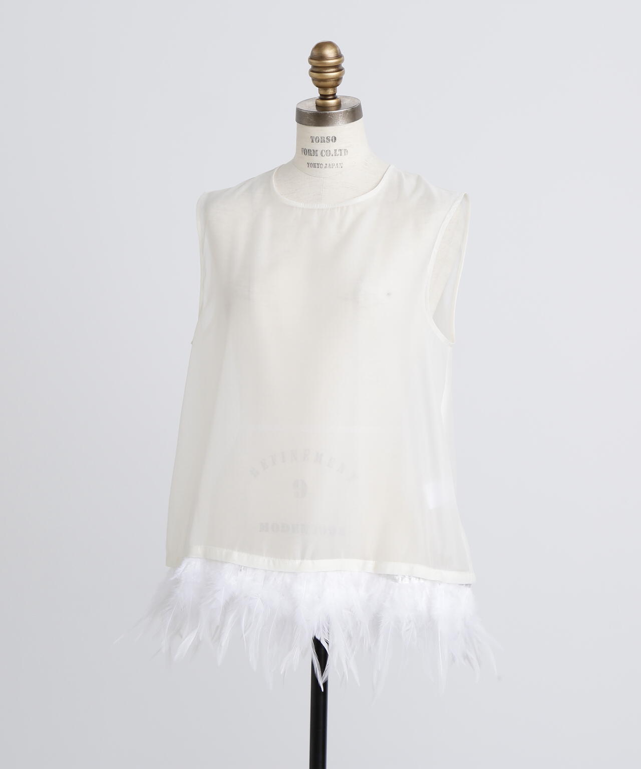 フェザーレイヤードニット