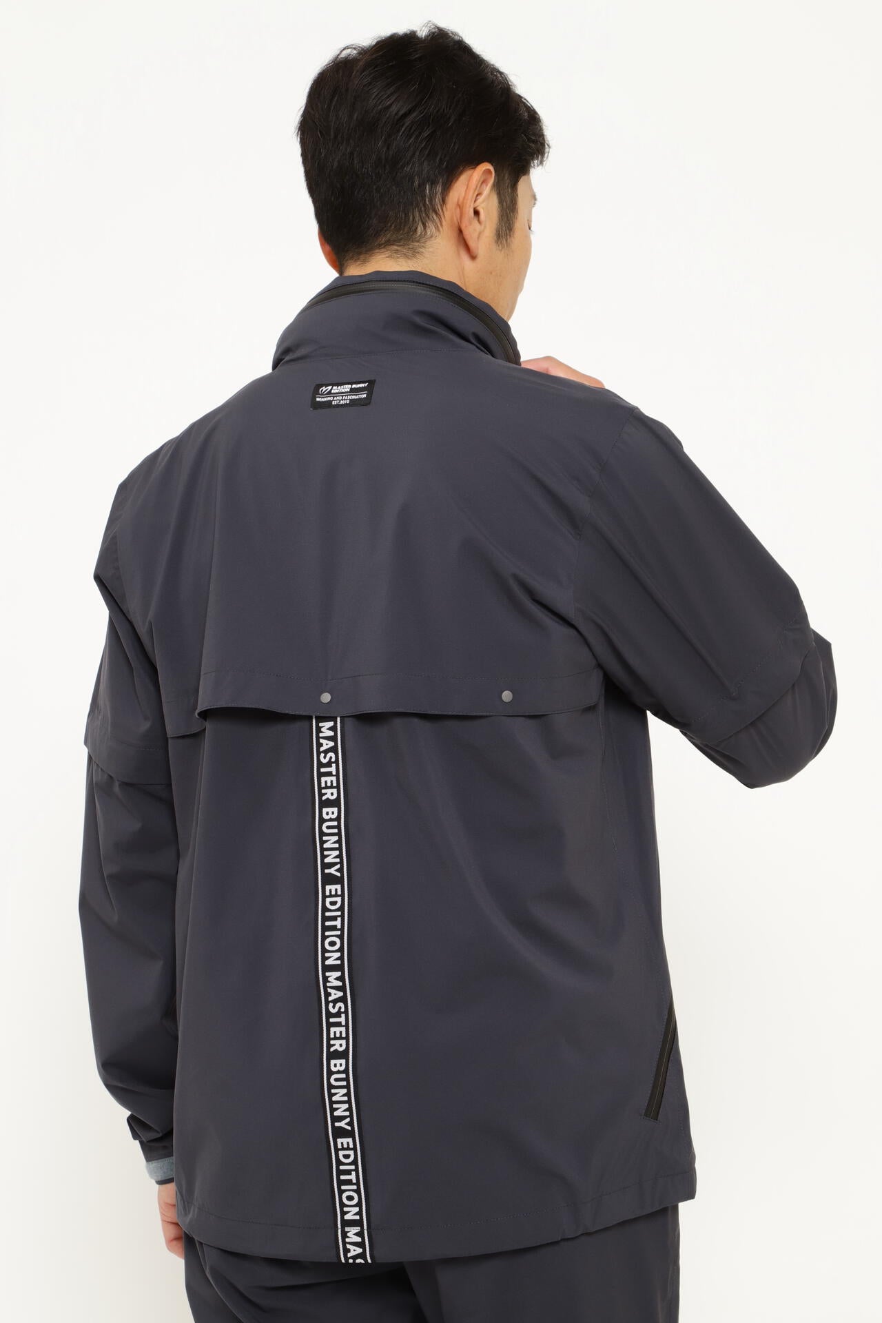 ナイロン2.5L レインブルゾン ＜無地＞ (MENS) | MASTER BUNNY EDITION