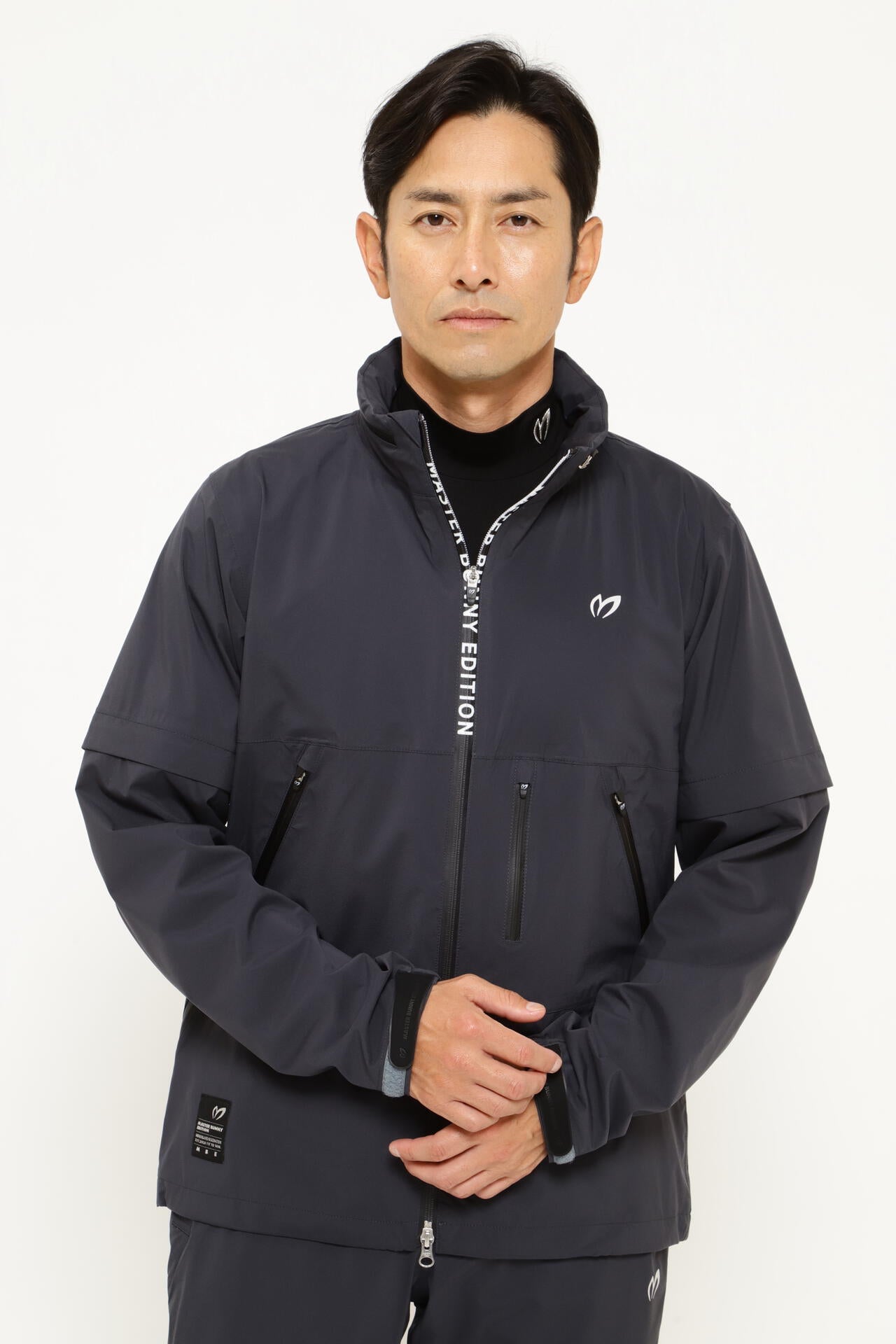 ナイロン2.5L レインブルゾン ＜無地＞ (MENS) | MASTER BUNNY EDITION