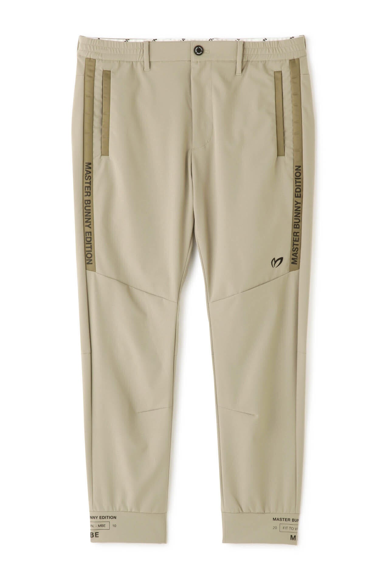 新品　マスターバニーエディション　ナイロンパンツ　ストレッチ　ジョガー　グレー 新品 マスターバニーエディション ナイロンパンツ ストレッチ ジョガー