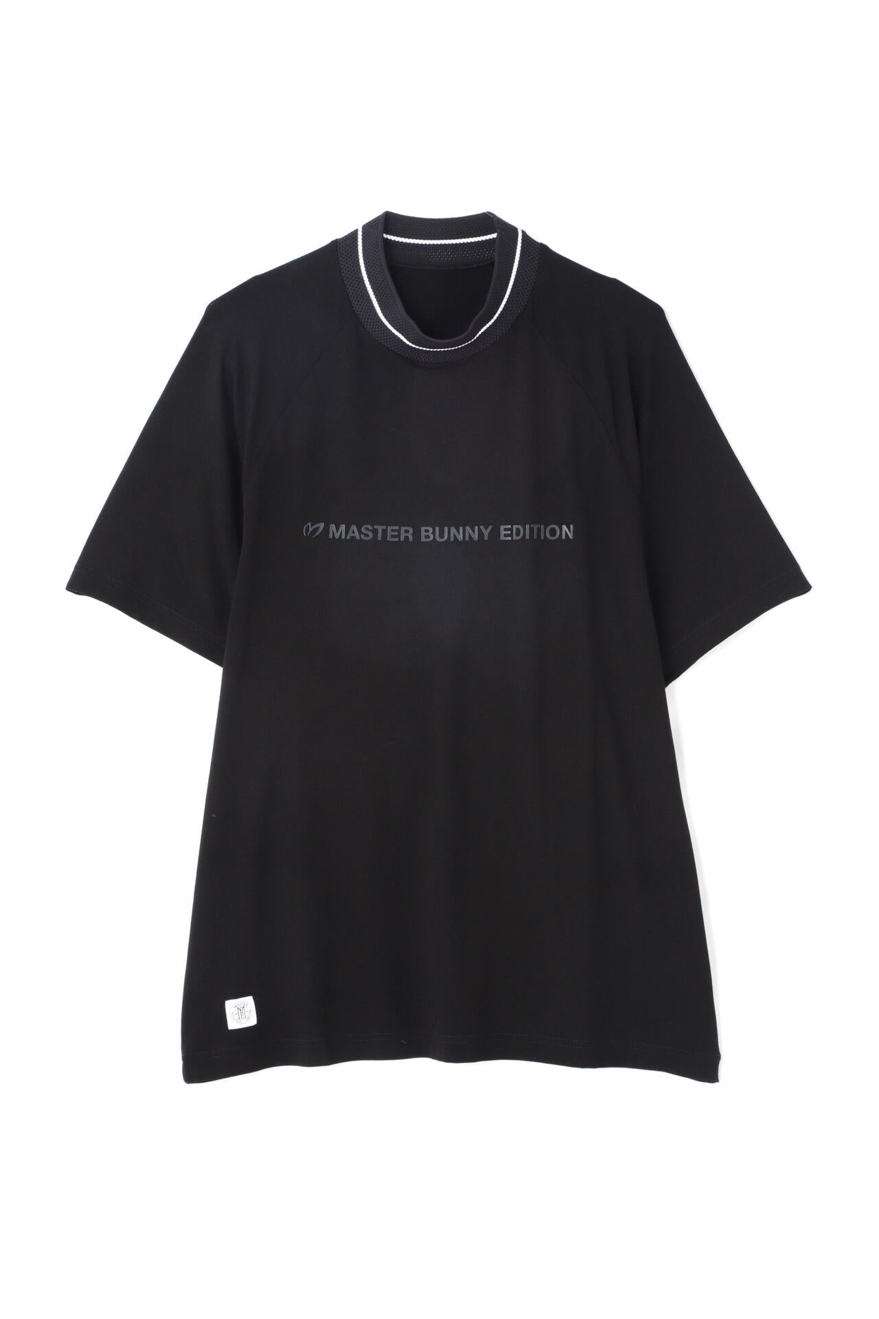 AIR DRY ヴィスコースベア天竺 半袖モックネックカットソー | MASTER