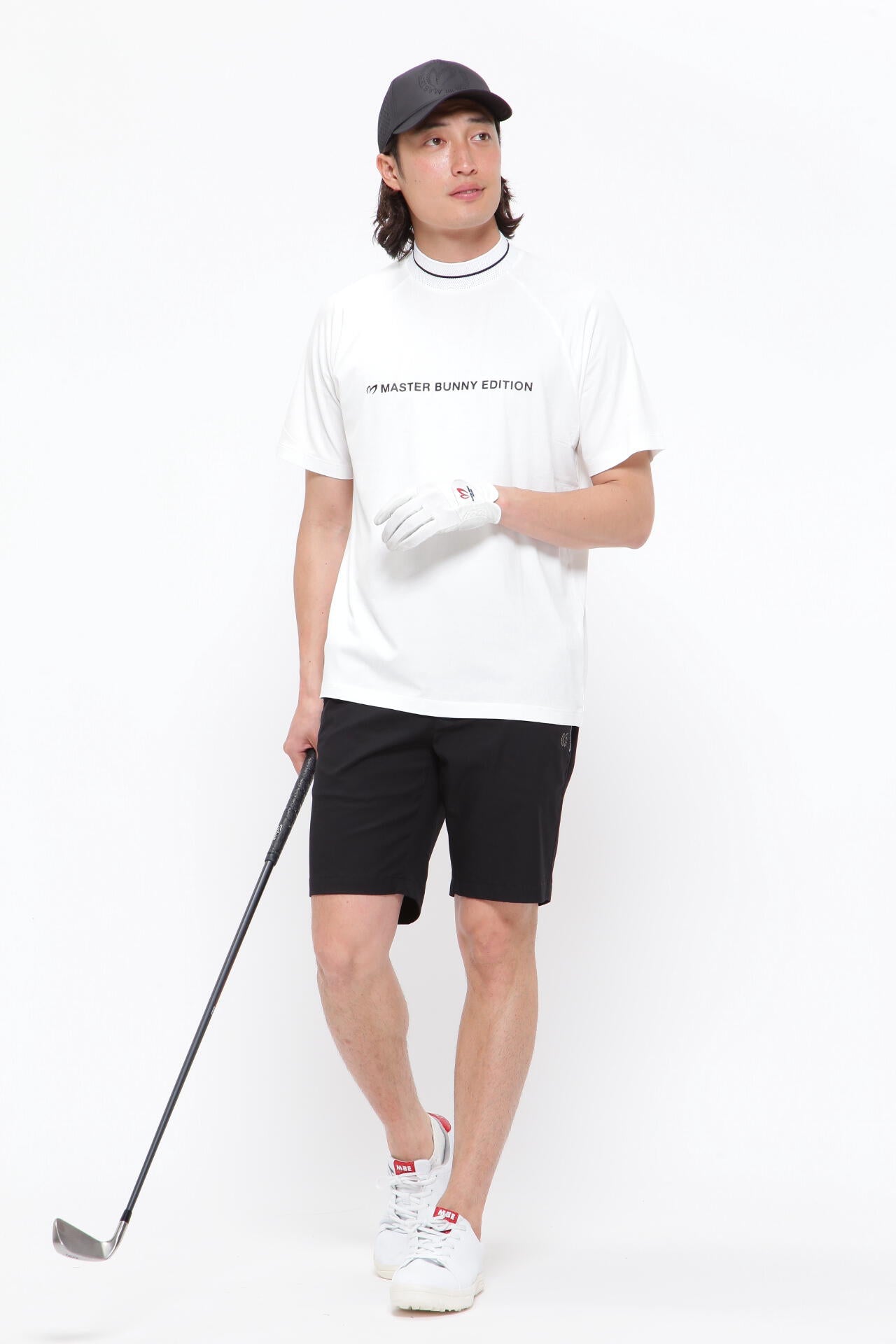 AIR DRY ヴィスコースベア天竺 半袖モックネックカットソー | MASTER