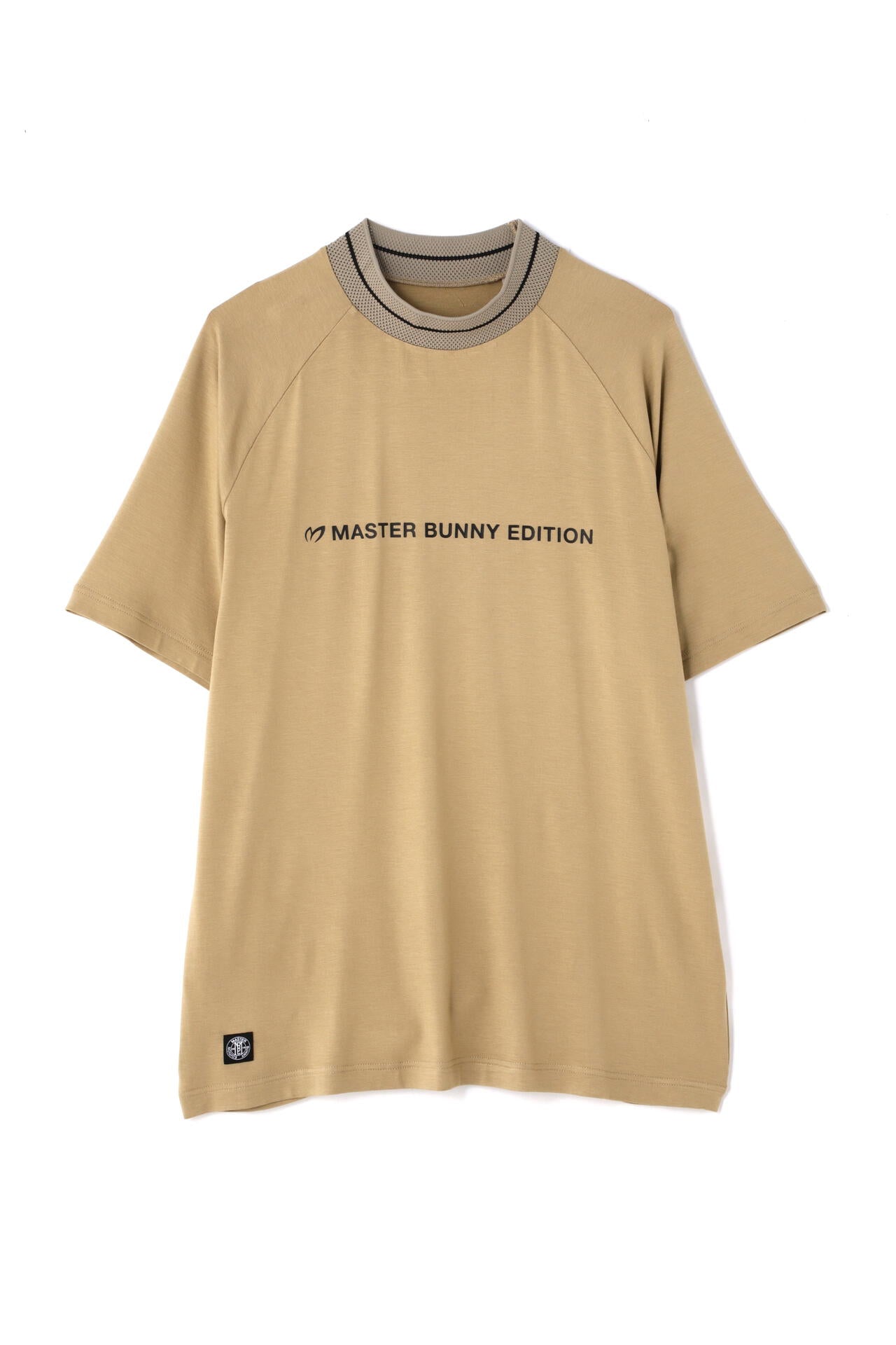 AIR DRY ヴィスコースベア天竺 半袖モックネックカットソー | MASTER