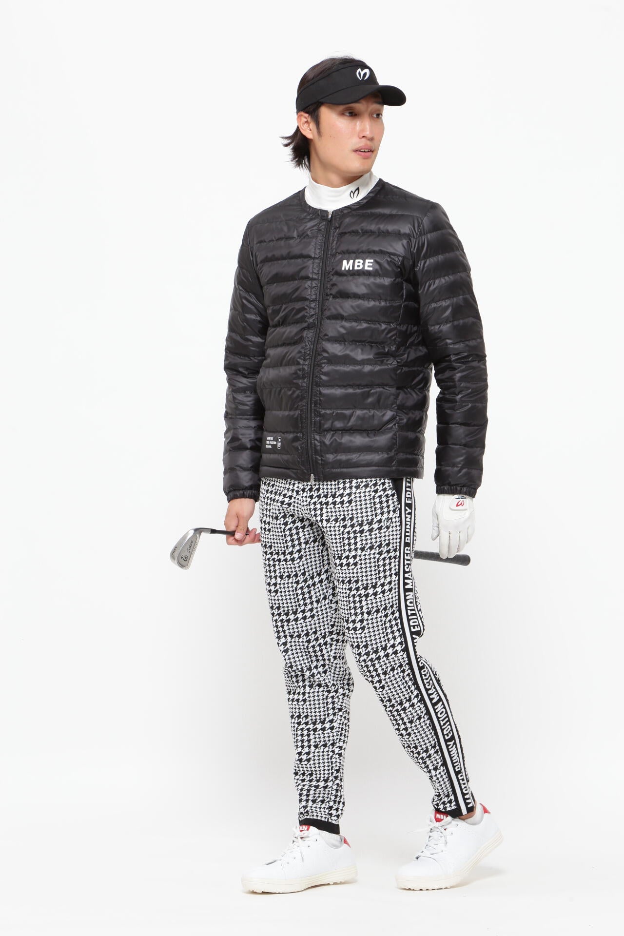 【NEW】マスターバニーポリエステルリップストップ撥水ダウンブルゾン ポリエステルリップストップ撥水ノーカラーダウンジャケット | MASTER