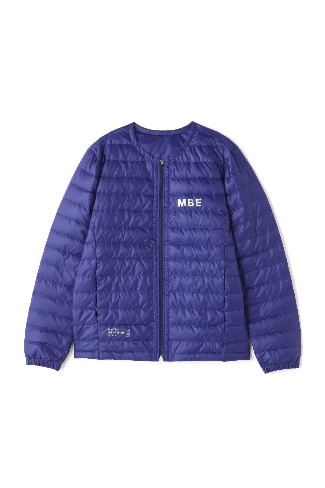 ポリエステルリップストップ撥水ノーカラーダウンジャケット | MASTER