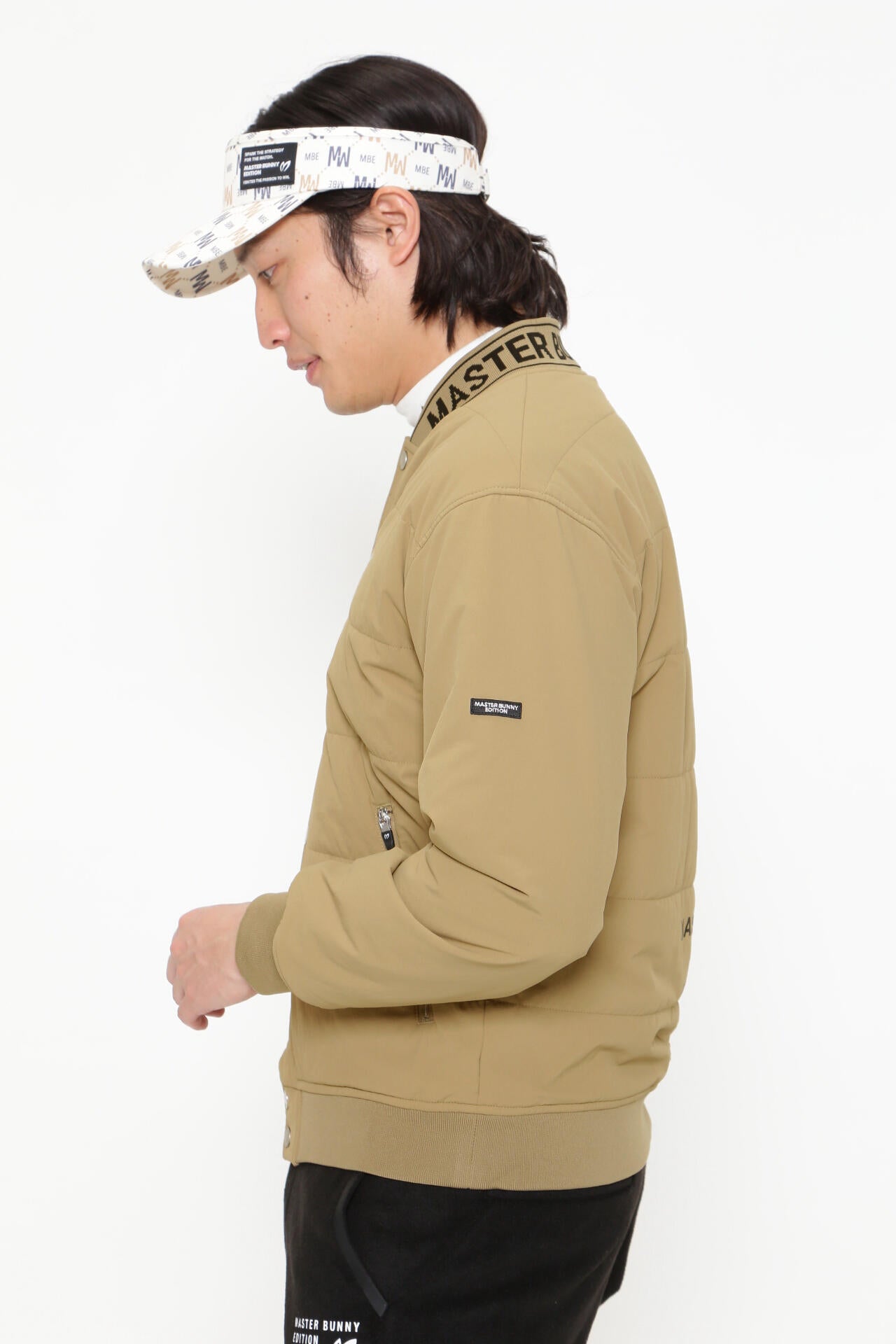 MASTER BUNNY EDITION ジャケット ベージュ ストレッチタフタ 撥水ブルゾン | MASTER BUNNY EDITION（マスター