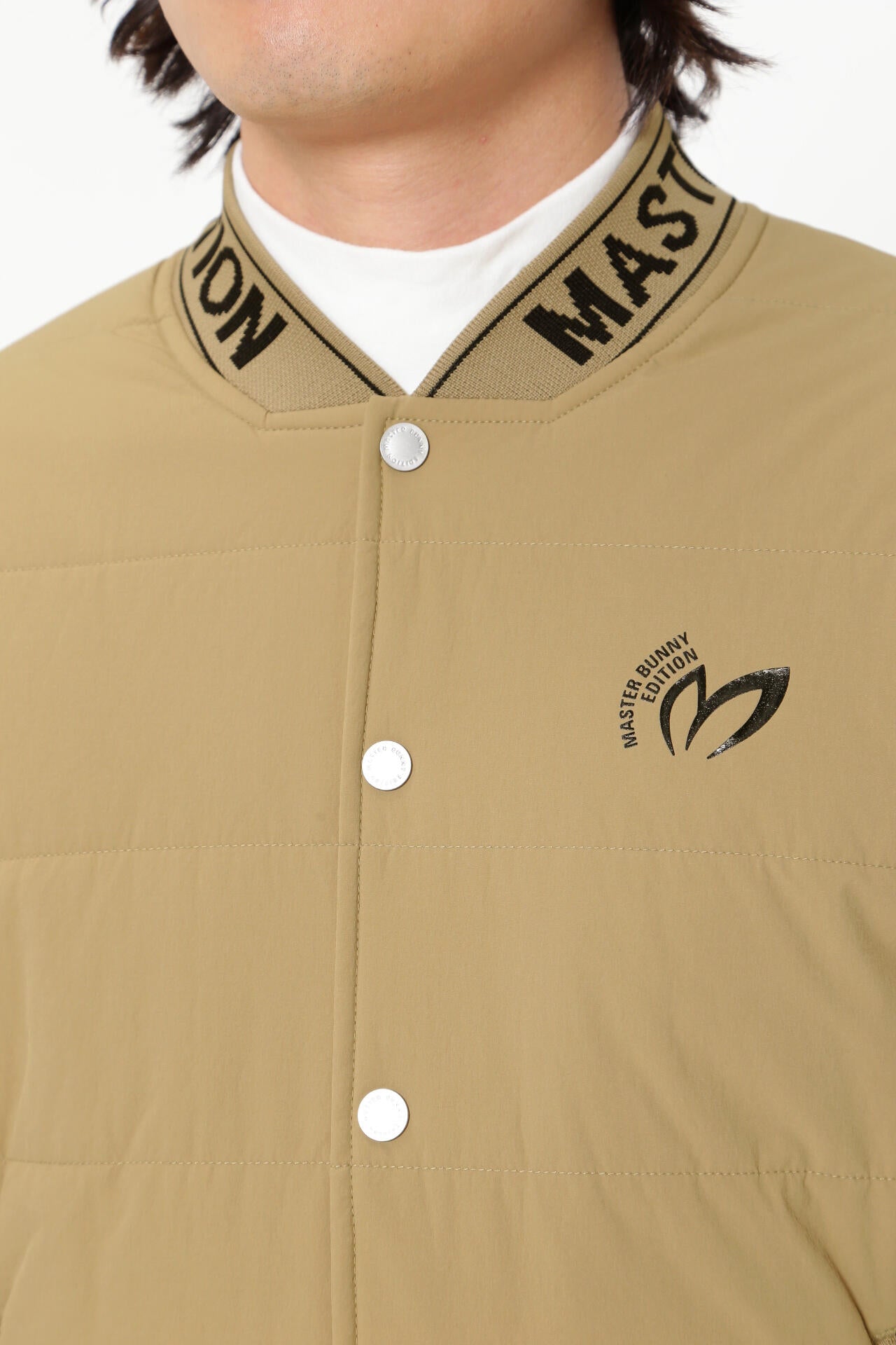 MASTER BUNNY EDITION ジャケット ベージュ ストレッチタフタ 撥水ブルゾン | MASTER BUNNY EDITION（マスター