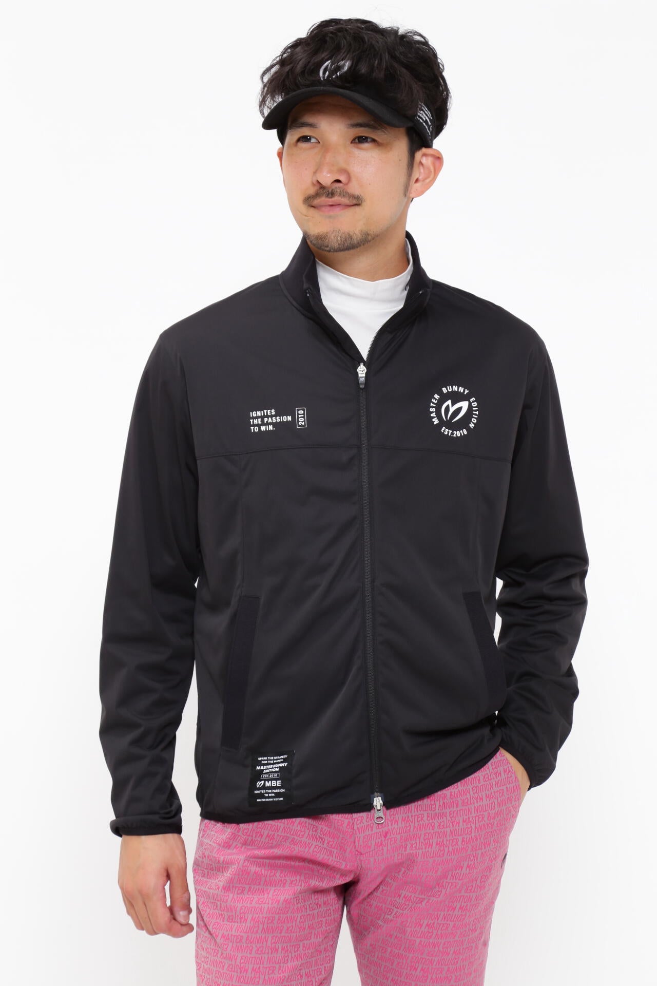 ポリエステルドビーストレッチコーティング ツインスニードジャック