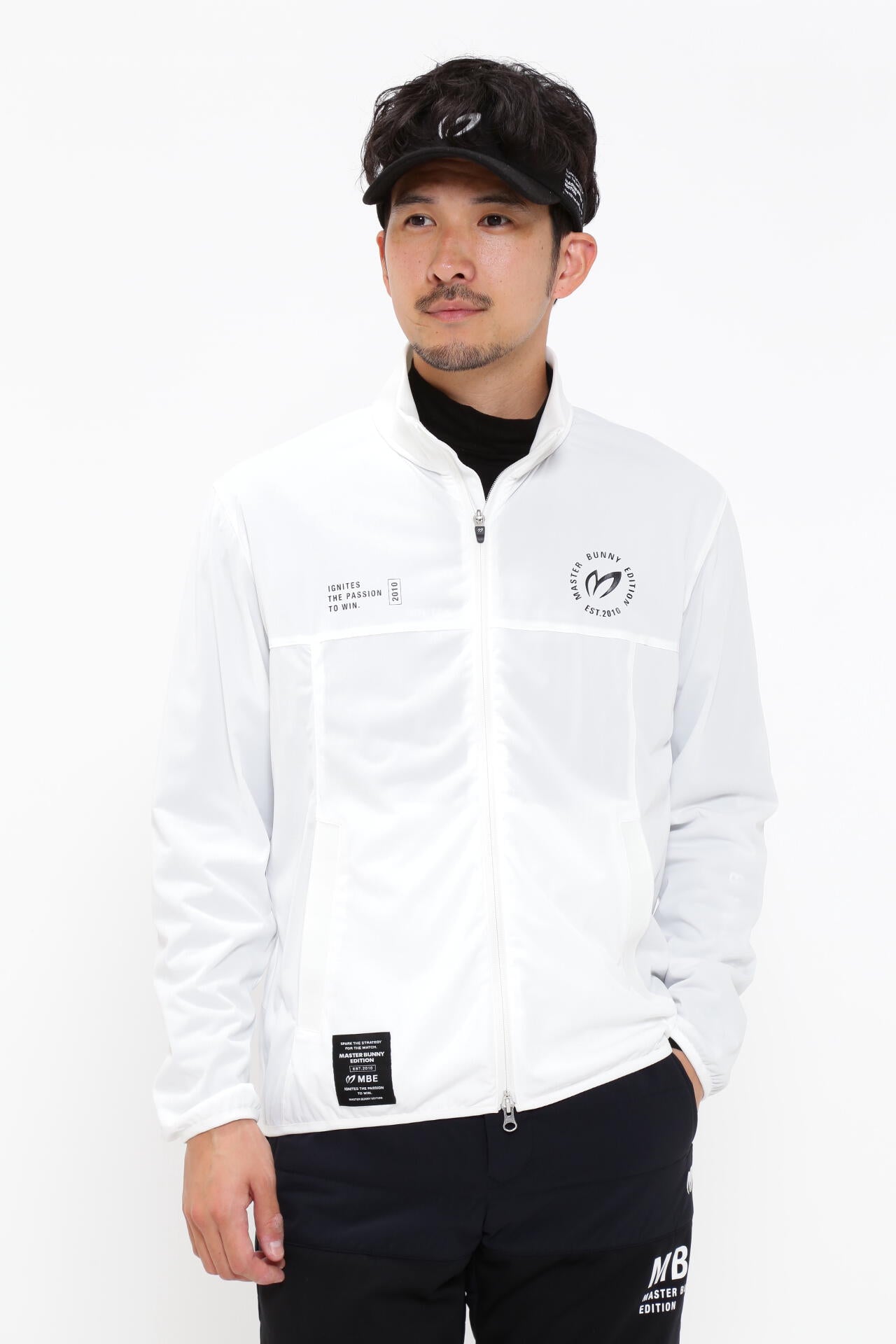 ポリエステルドビーストレッチコーティング ツインスニードジャック