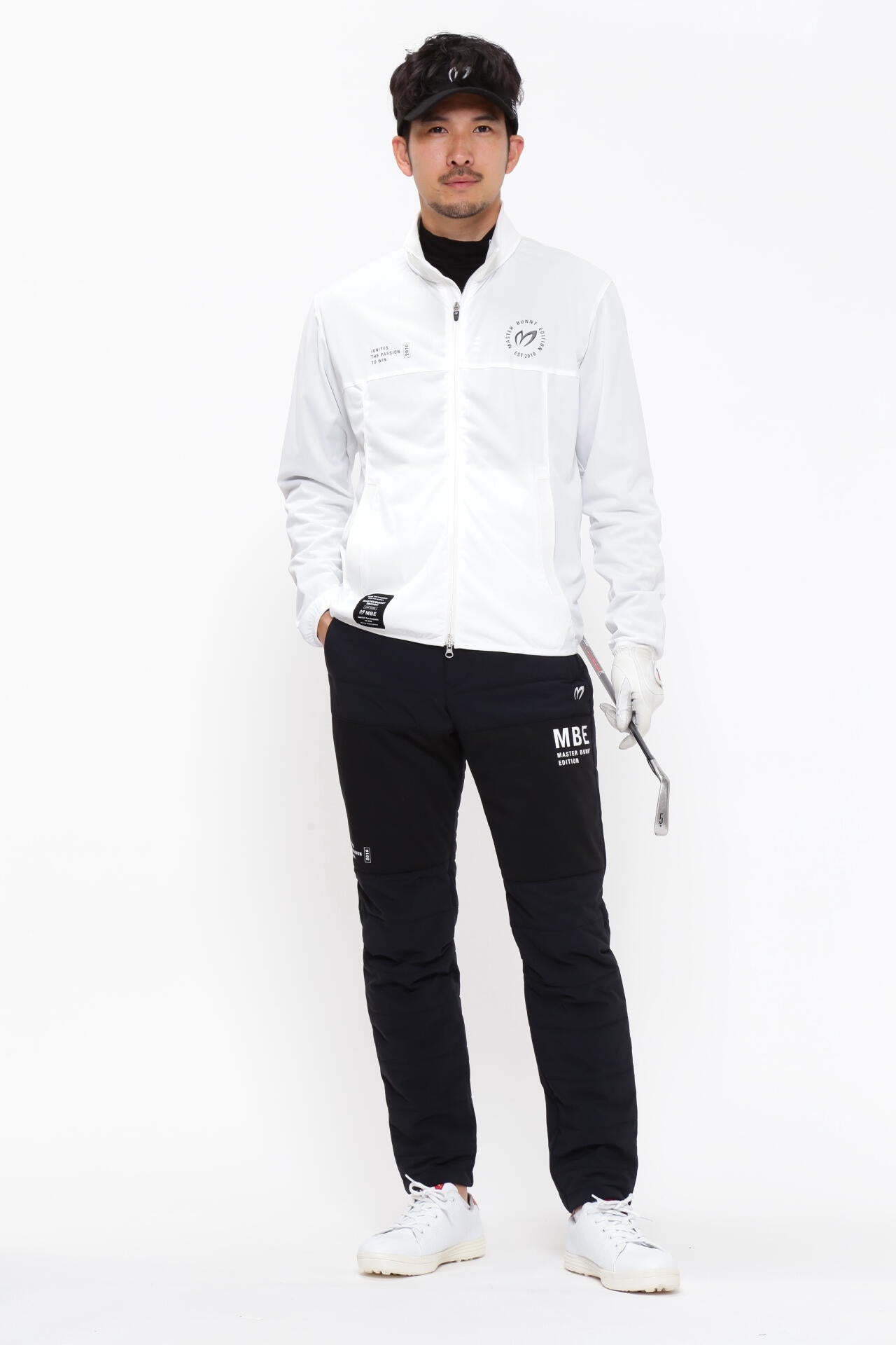 2023年モデル　完売品　マスターバニー　撥水防風　ツインスニード　メンズM ポリエステルドビーストレッチコーティング ツインスニードジャック