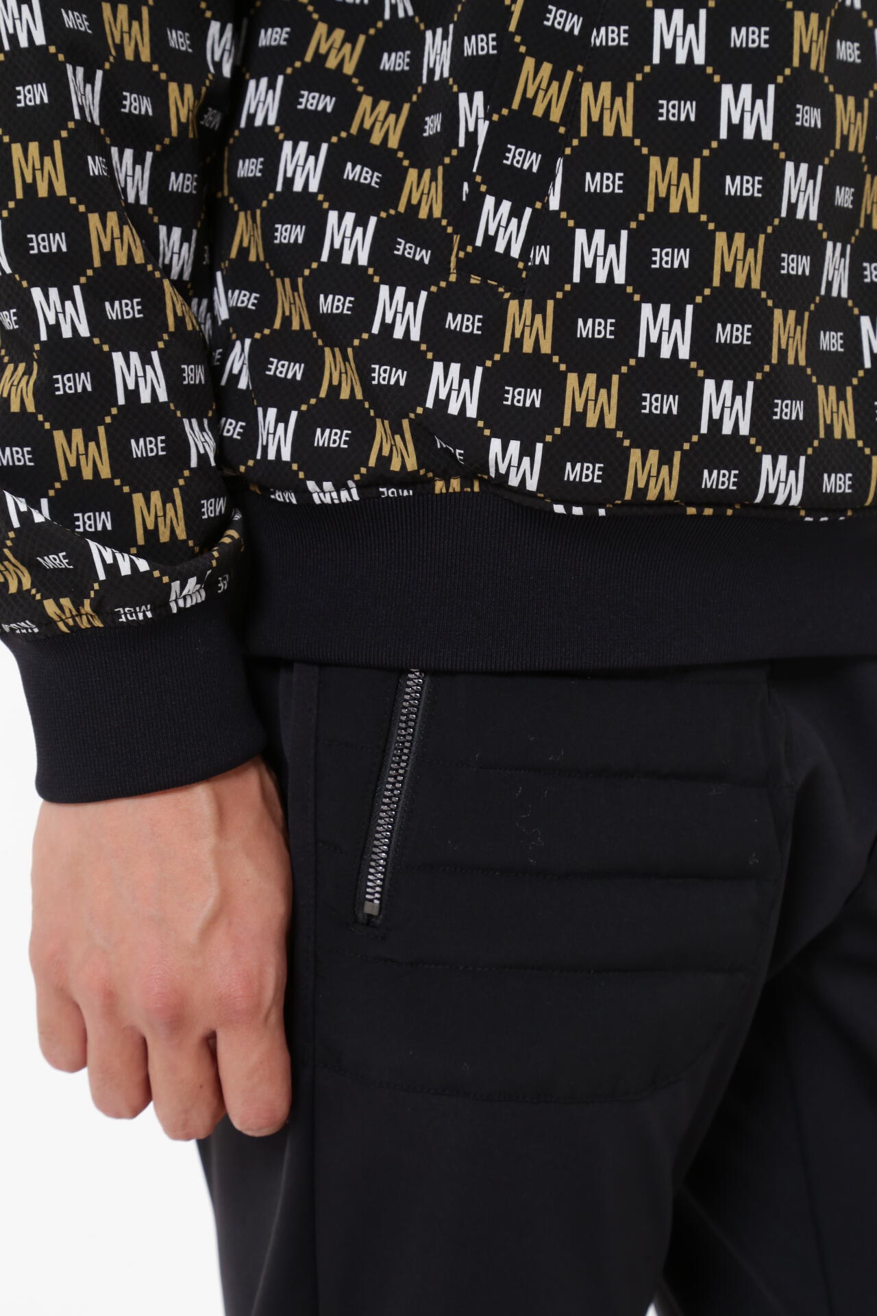 ポリエステルドビーストレッチコーティング ツインスニードジャック