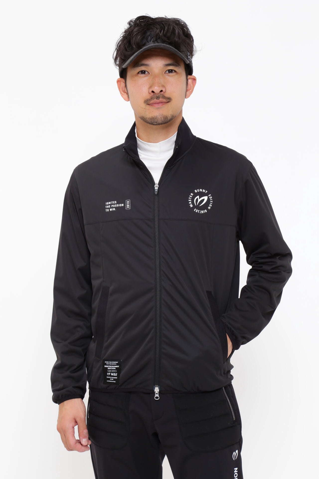 ポリエステルドビーストレッチコーティング ツインスニードジャック