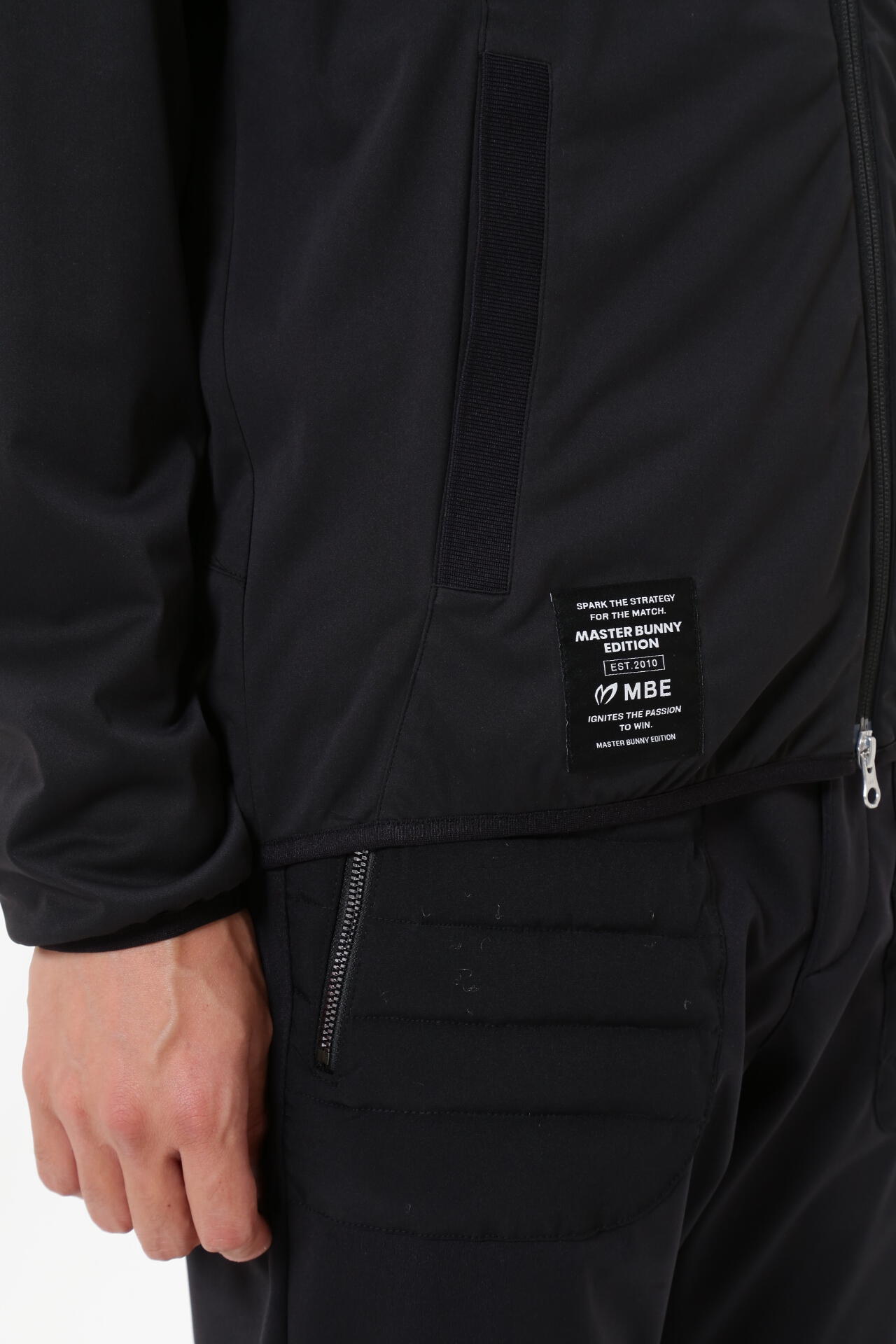 ポリエステルドビーストレッチコーティング ツインスニードジャック