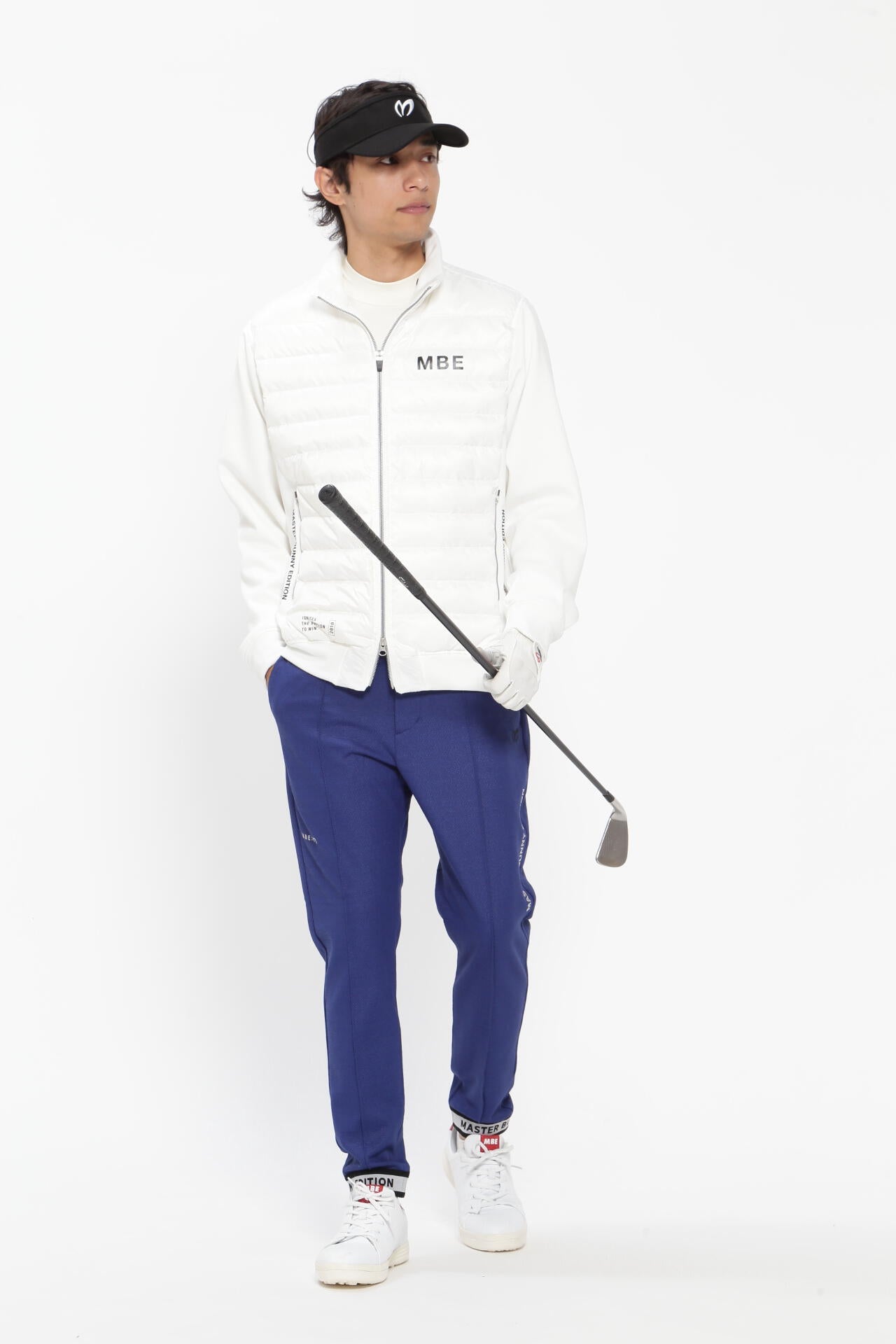 ミコルトーンリサイクルリンクス16G度詰鹿の子カレンダー加工 ジョガー