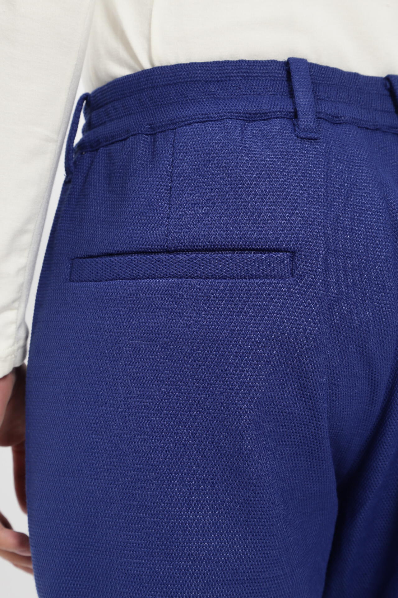 ミコルトーンリサイクルリンクス16G度詰鹿の子カレンダー加工 ジョガー