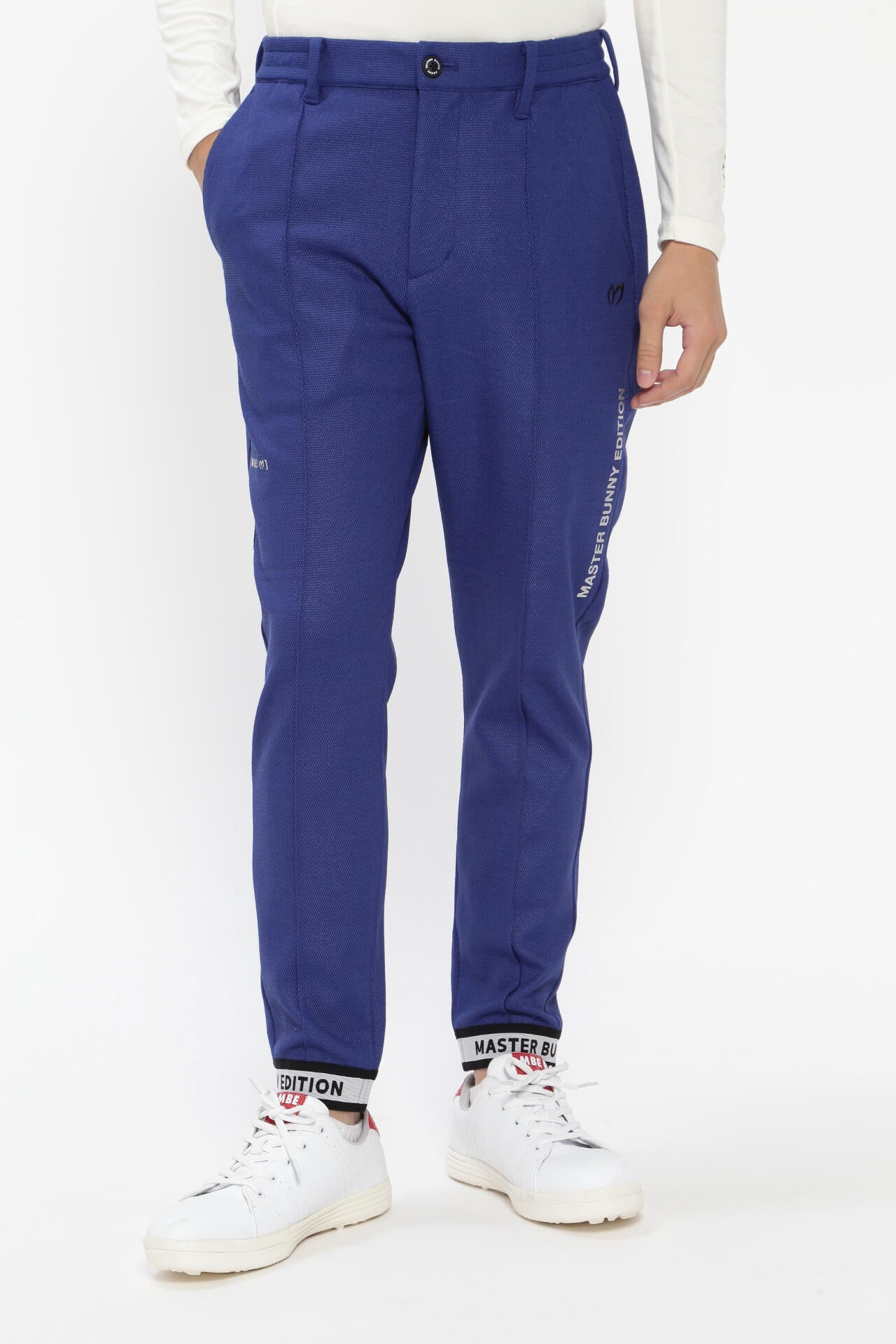 ミコルトーンリサイクルリンクス16G度詰鹿の子カレンダー加工 ジョガー