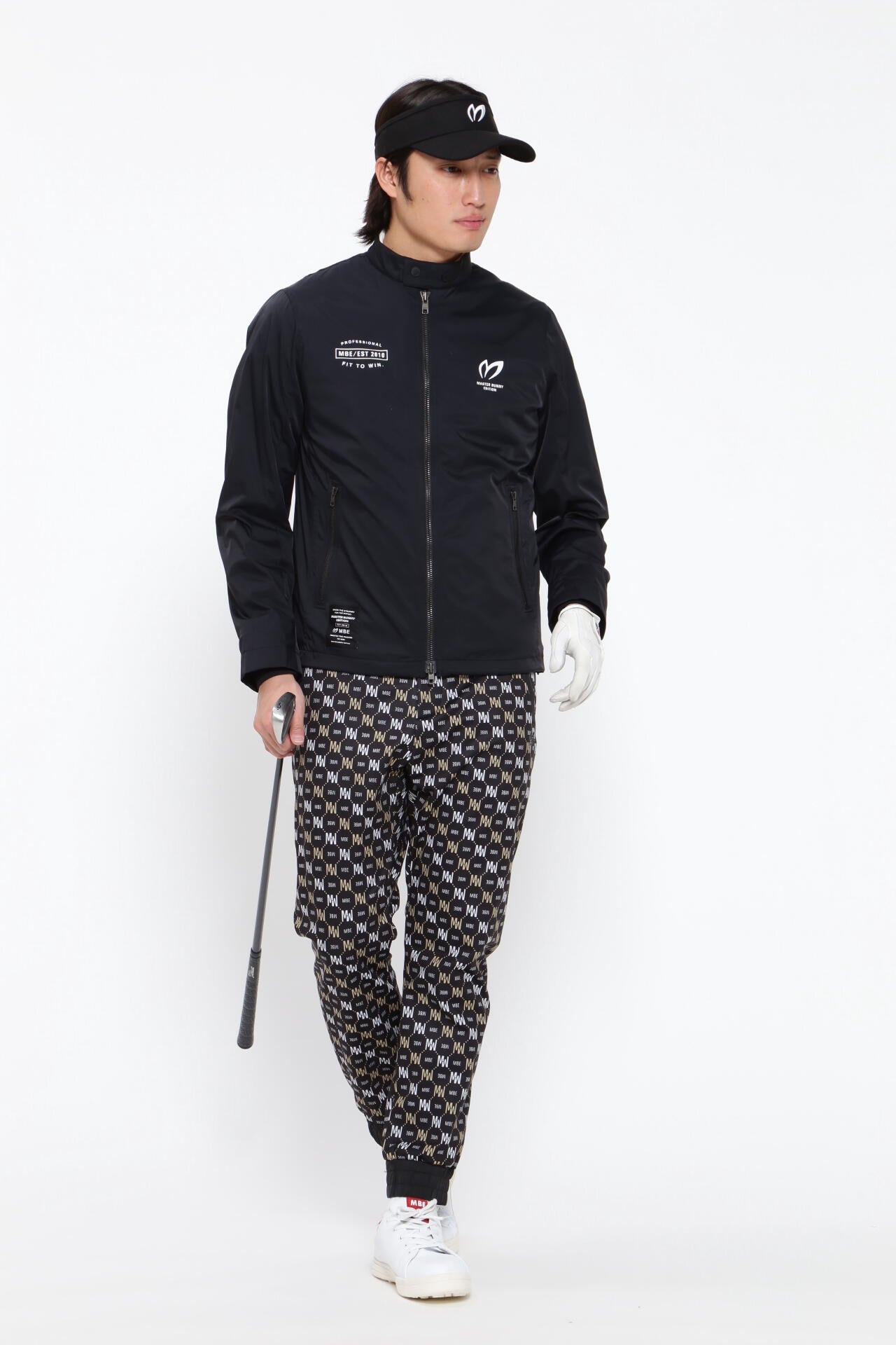 マスターバニーエディション　メンズウェア　モノグラム柄 ニットボンディング ジョガーパンツ ＜MBEモノグラム柄＞ | MASTER