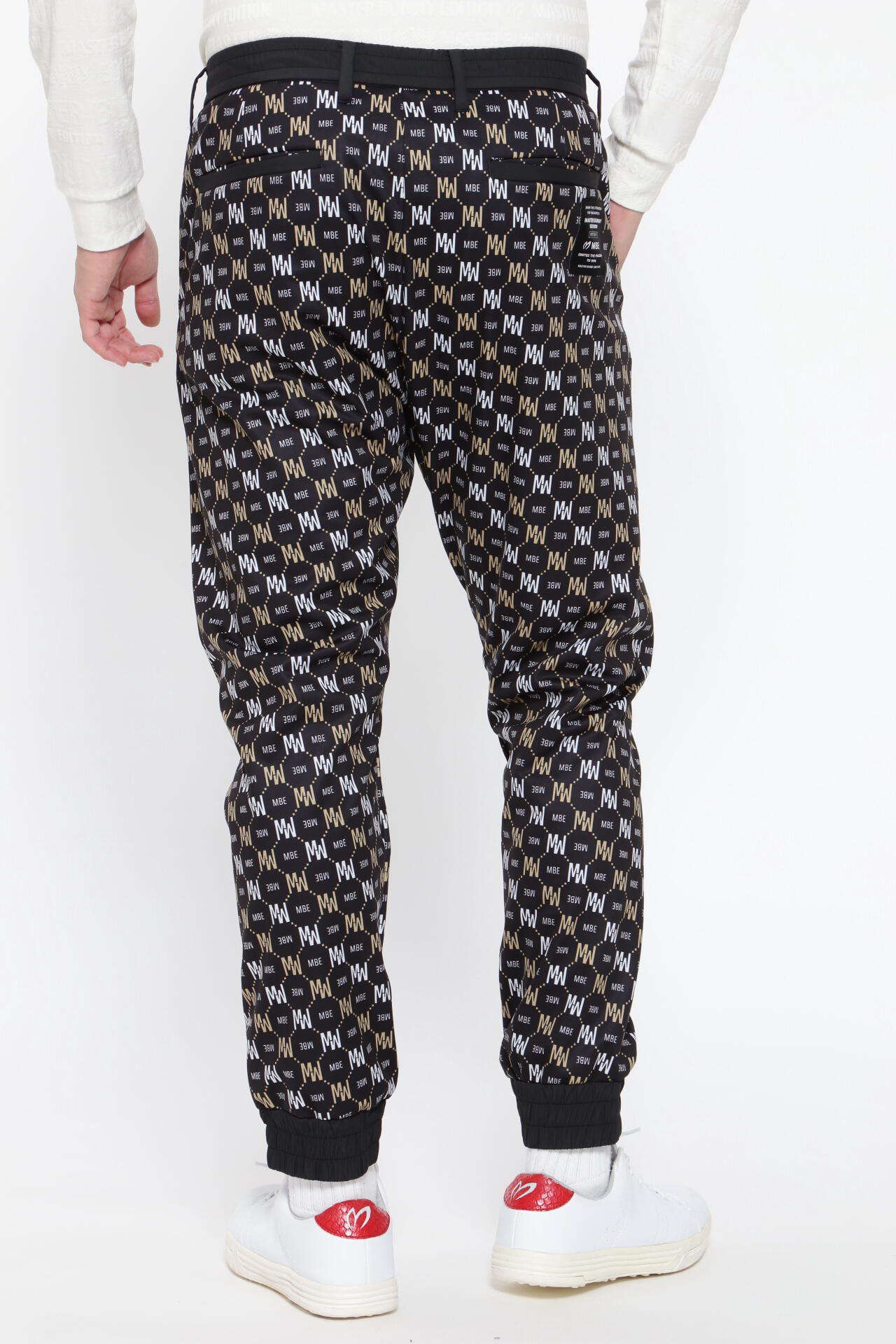 ニットボンディング ジョガーパンツ ＜MBEモノグラム柄＞ | MASTER
