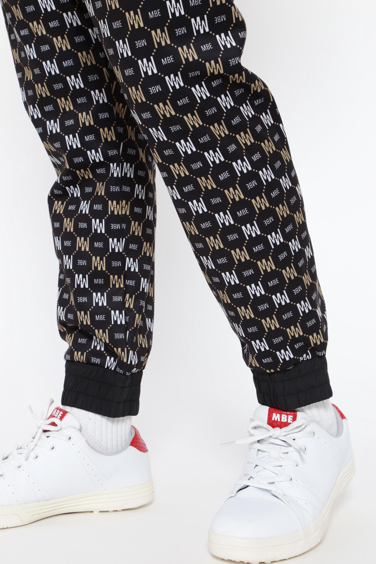 ニットボンディング ジョガーパンツ ＜MBEモノグラム柄＞ | MASTER