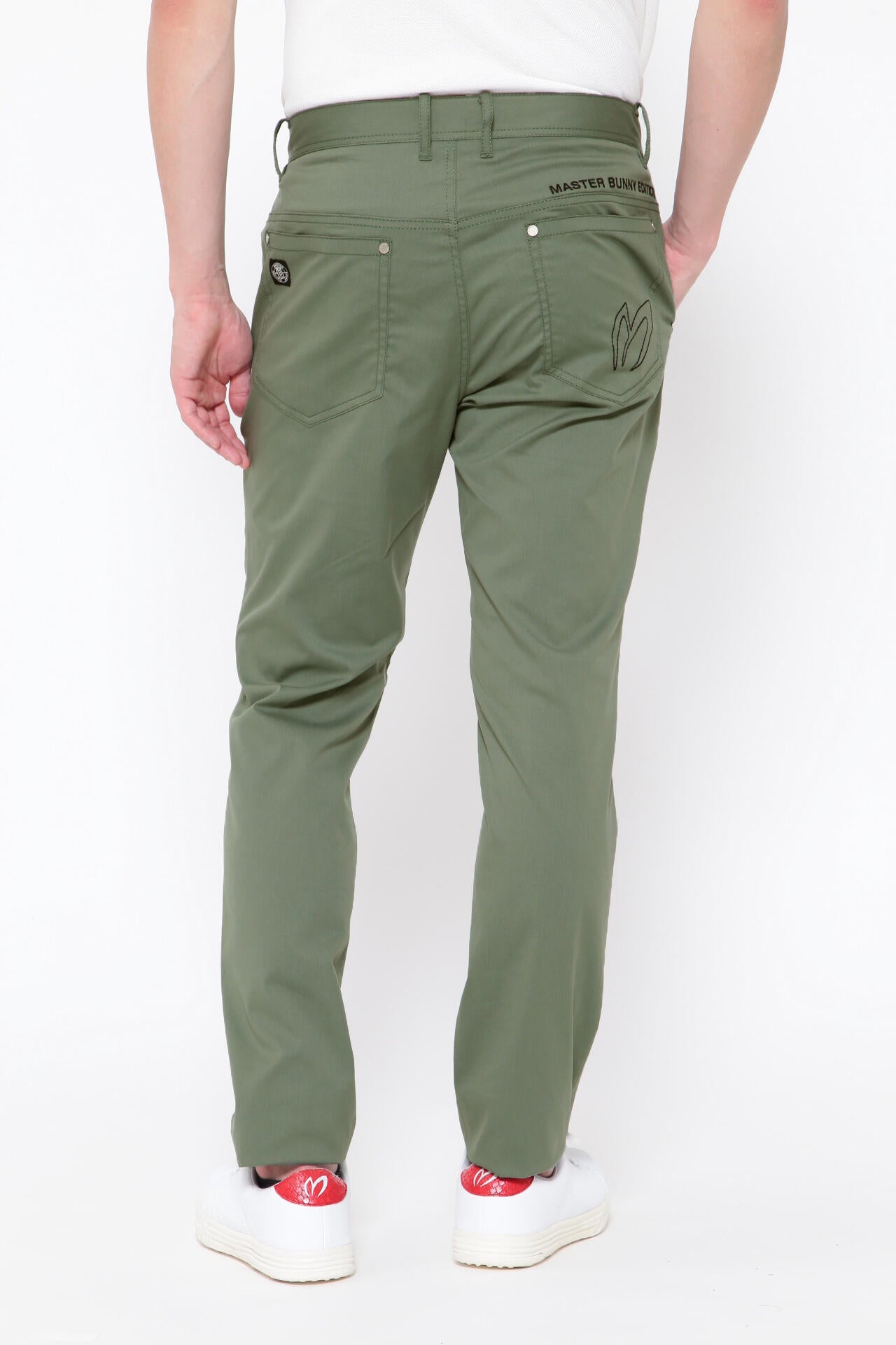 コットンポリエステル ストレッチツイルパンツ | MASTER BUNNY EDITION