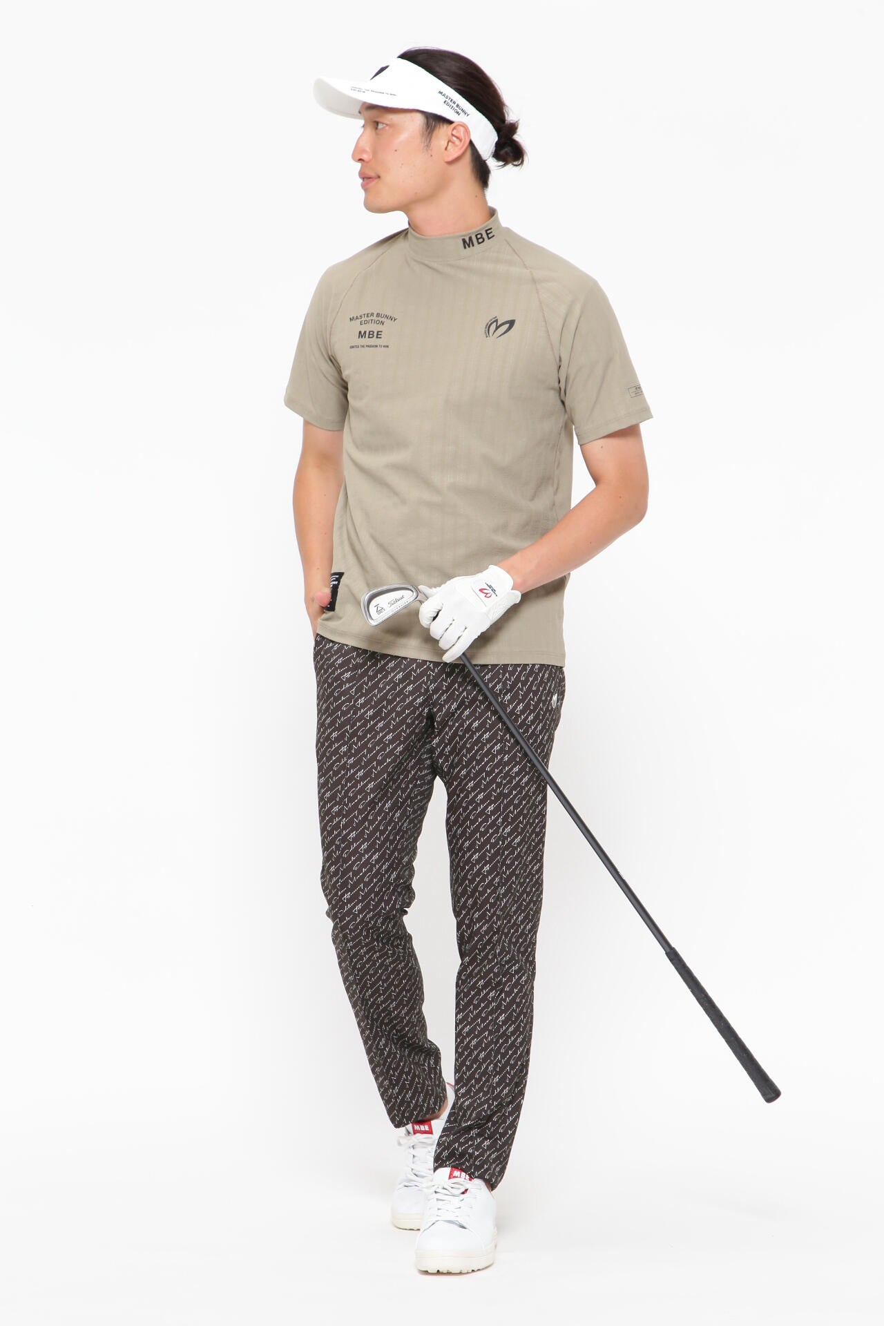 エステルドビーストレッチパンツ ＜モノグラムプリント＞ | MASTER