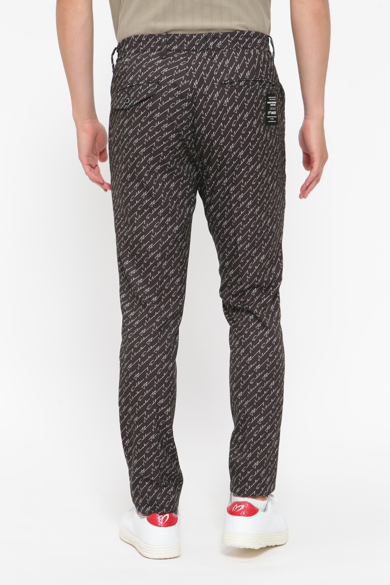 エステルドビーストレッチパンツ ＜モノグラムプリント＞ | MASTER