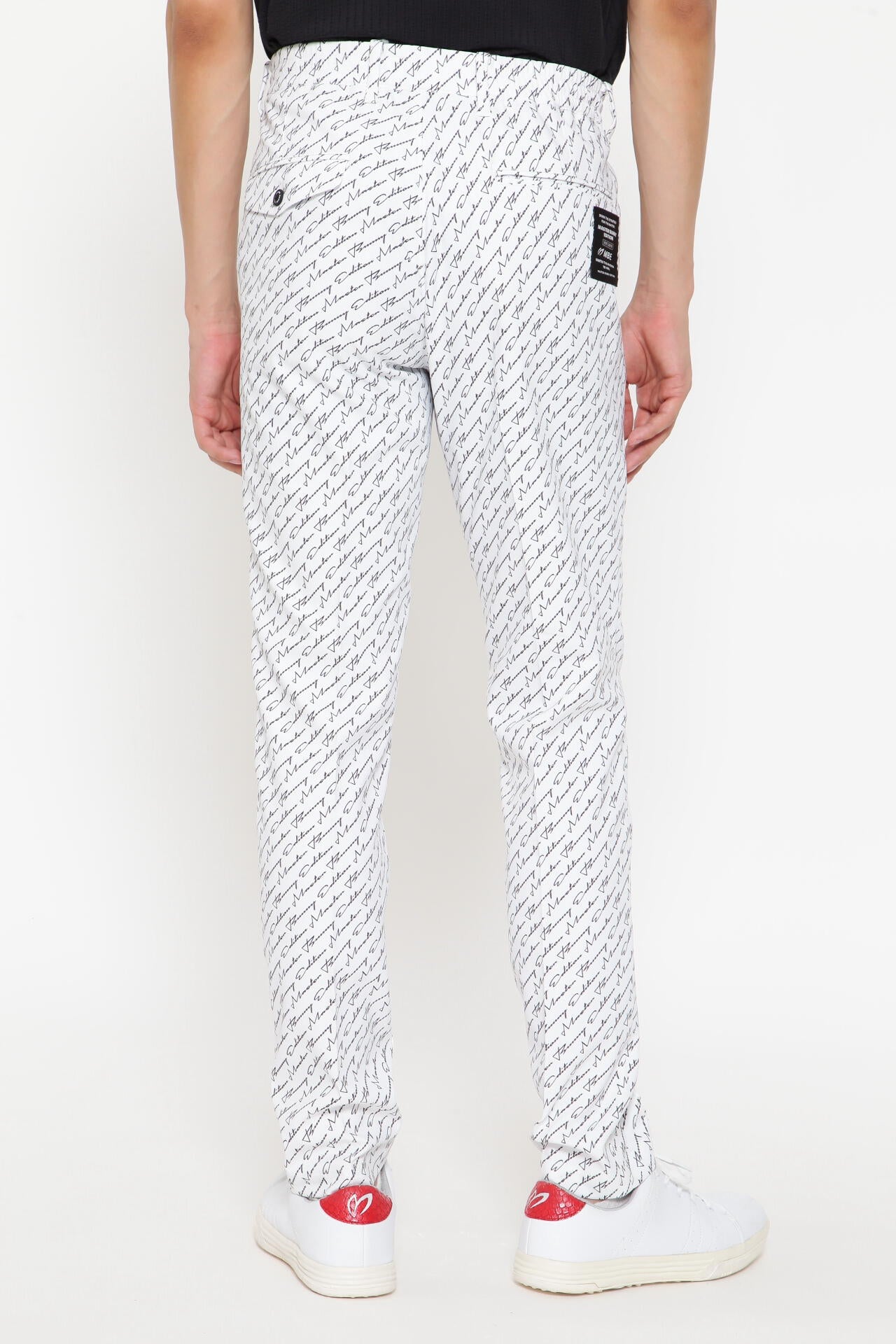 エステルドビーストレッチパンツ ＜モノグラムプリント＞ | MASTER