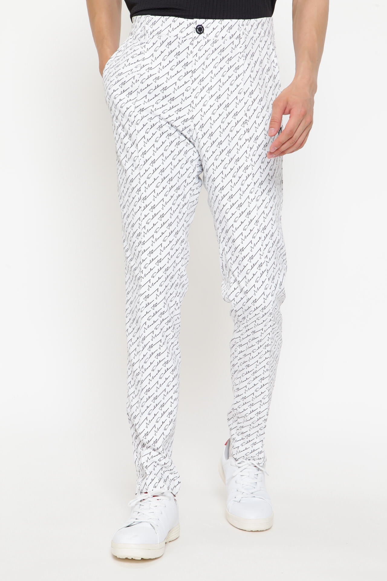 エステルドビーストレッチパンツ ＜モノグラムプリント＞ | MASTER