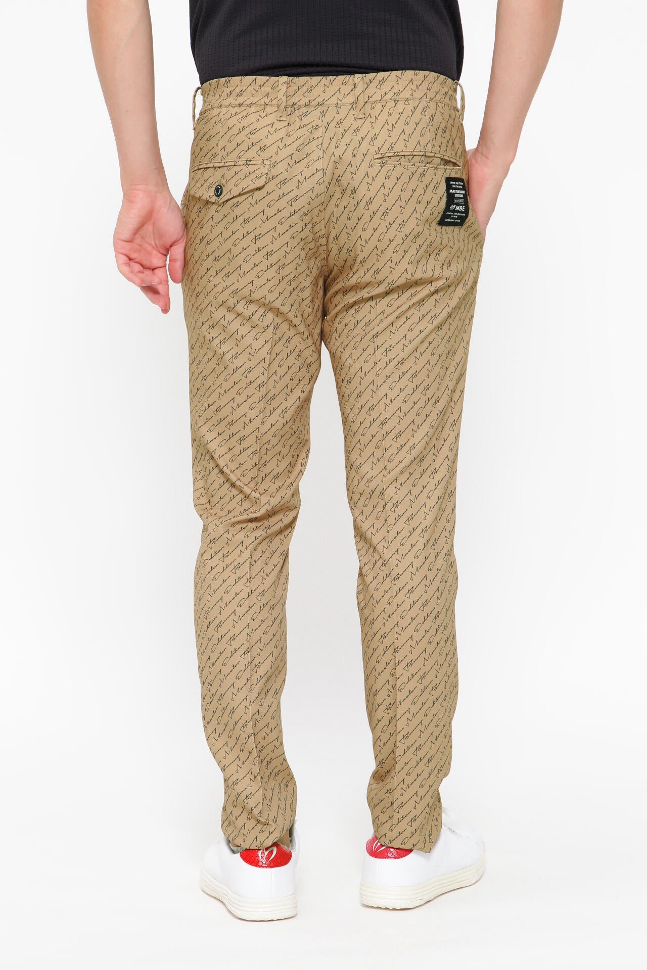 エステルドビーストレッチパンツ ＜モノグラムプリント＞ | MASTER